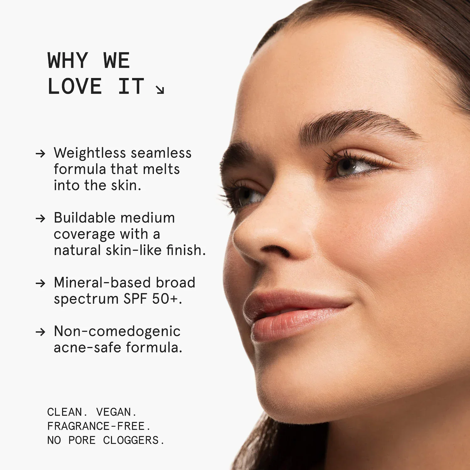 tint & PROTECT medium coverage serum foundation with SPF 50+ — foto 3 de 20