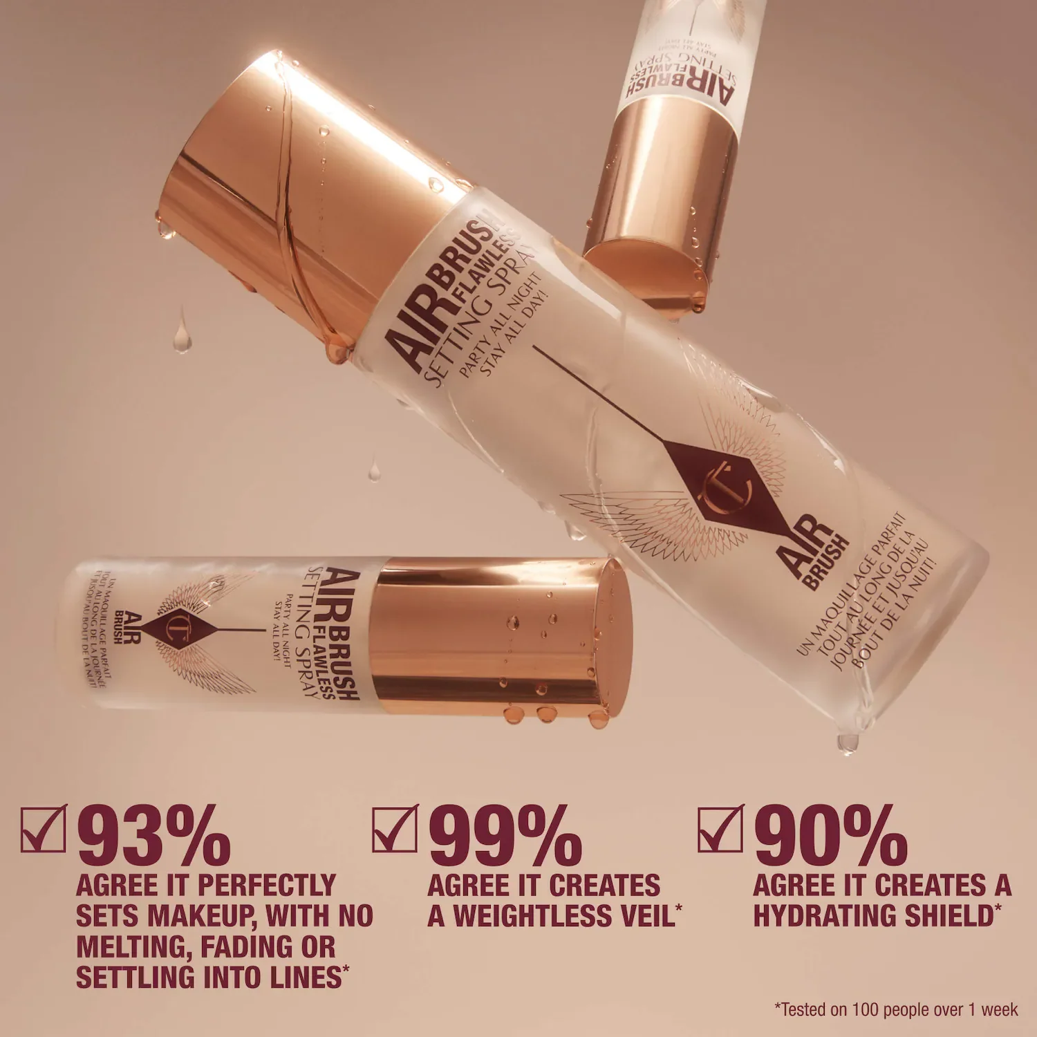 Mini Airbrush Flawless Hydrating & Waterproof Setting Spray — foto 5 de 10
