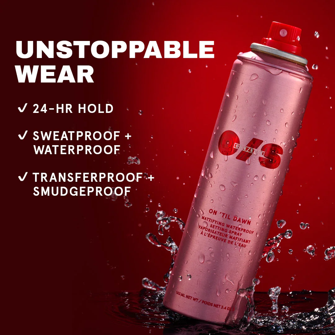 On 'Til Dawn Mattifying Waterproof Setting Spray Big & Bitty Duo — foto 7 de 10