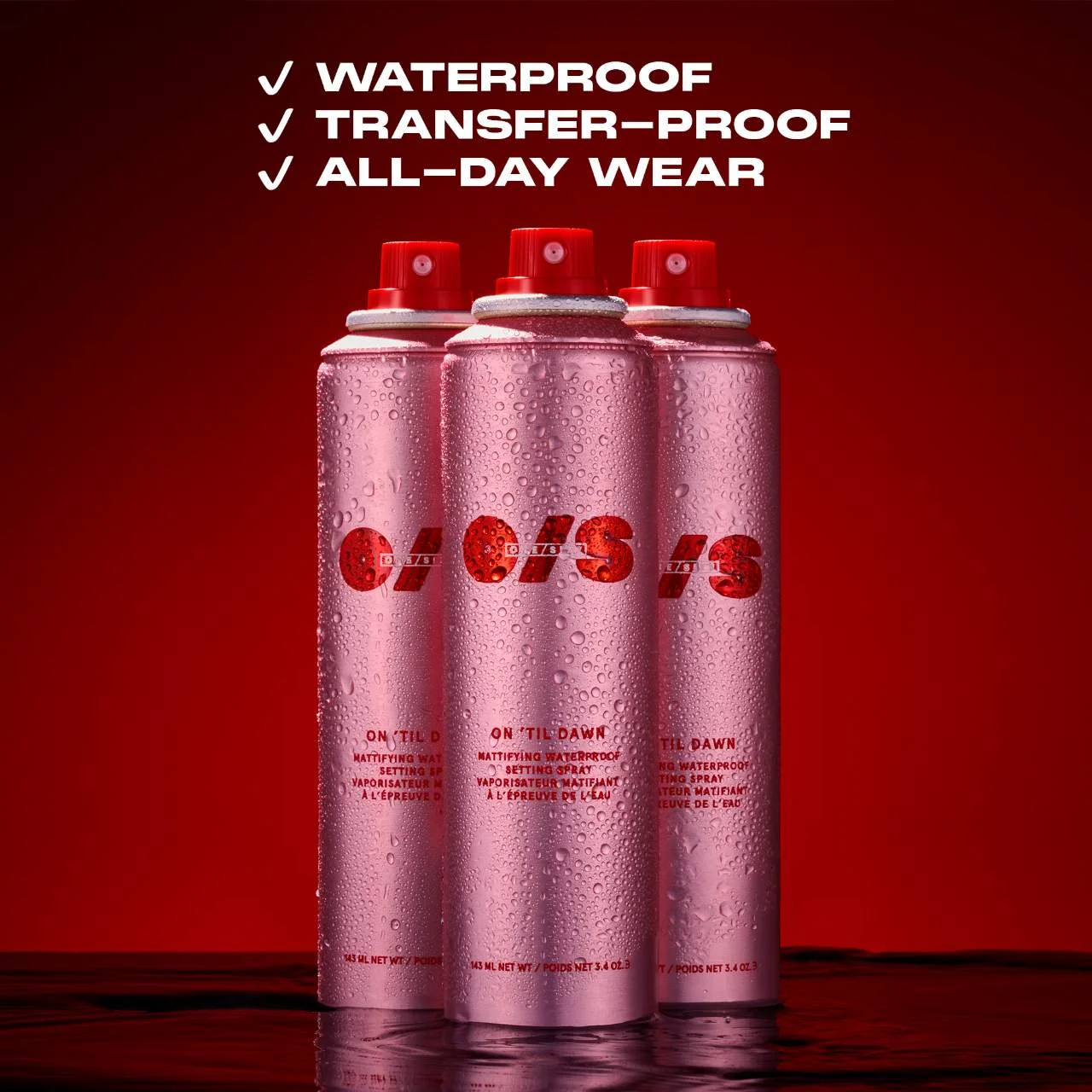 Mini On 'Til Dawn Mattifying Waterproof Setting Spray — foto 4 de 5