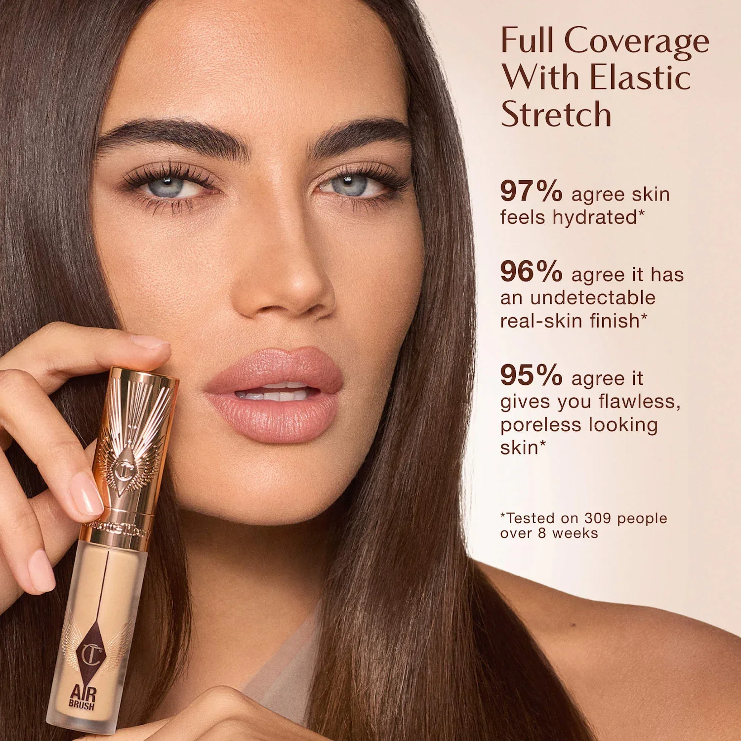 Airbrush Flawless Crease-Proof Long-Wear Blur Concealer with Hyaluronic Acid — foto 9 de 44