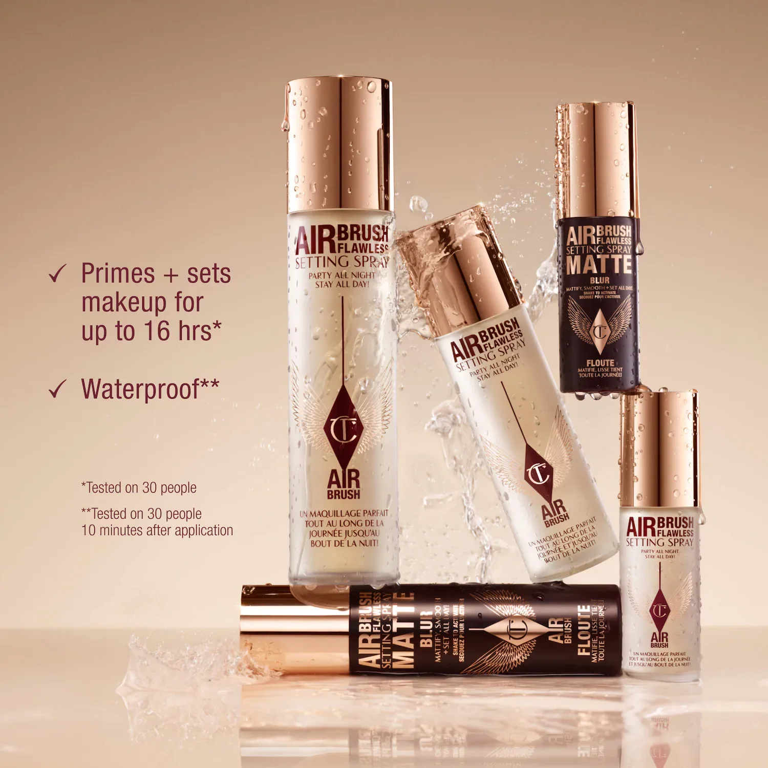 Mini Airbrush Flawless Hydrating & Waterproof Setting Spray — foto 10 de 10