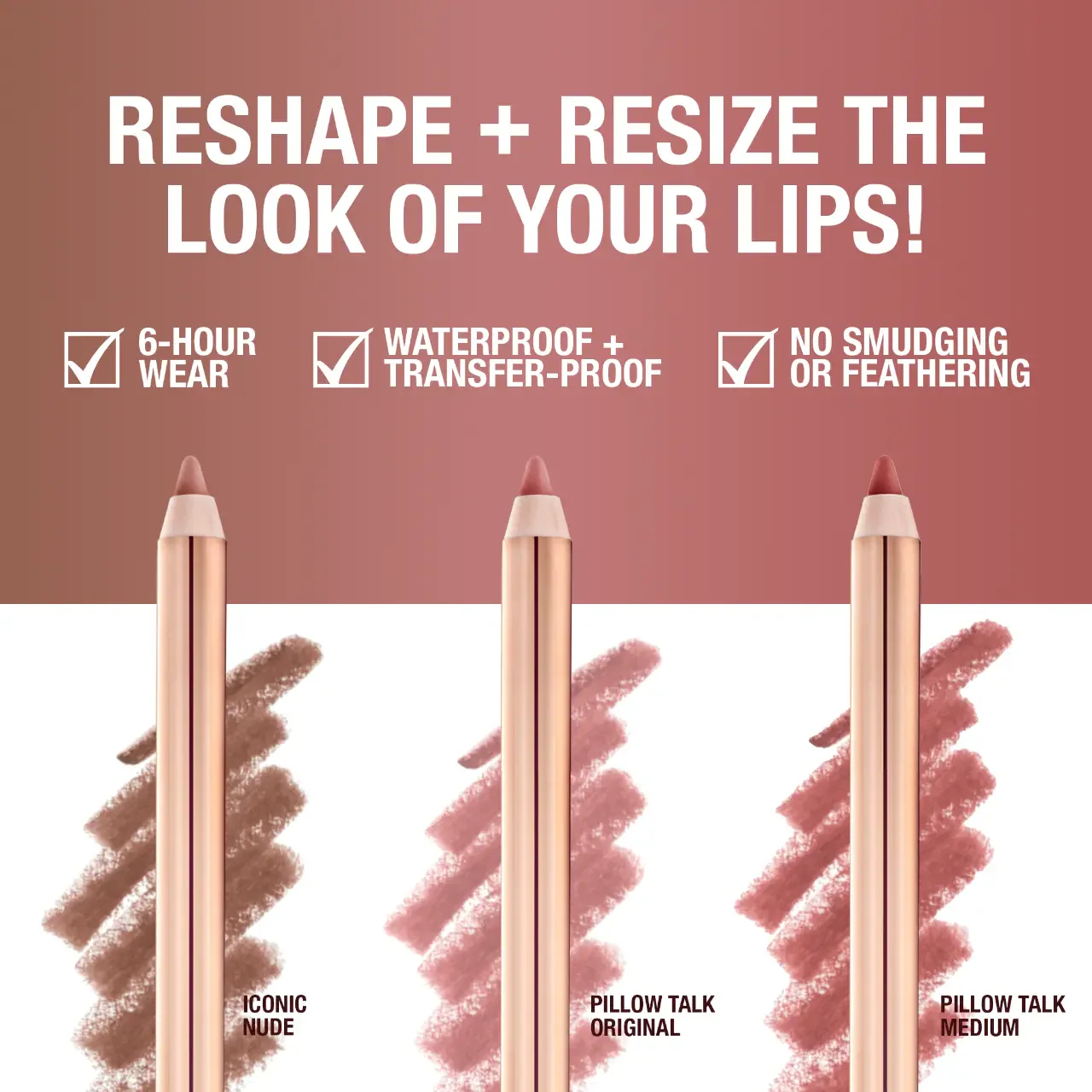 Mini Iconic Lip Cheat Lip Liner Trio — foto 4 de 9