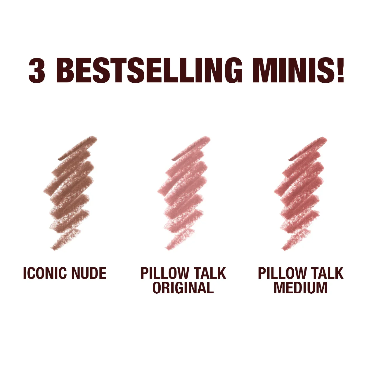Mini Iconic Lip Cheat Lip Liner Trio — foto 3 de 9