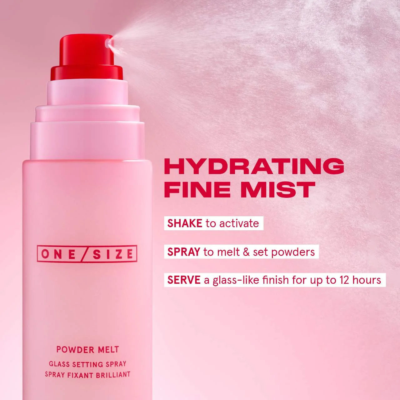 Mini Powder Melt Glass Setting Spray — foto 7 de 9