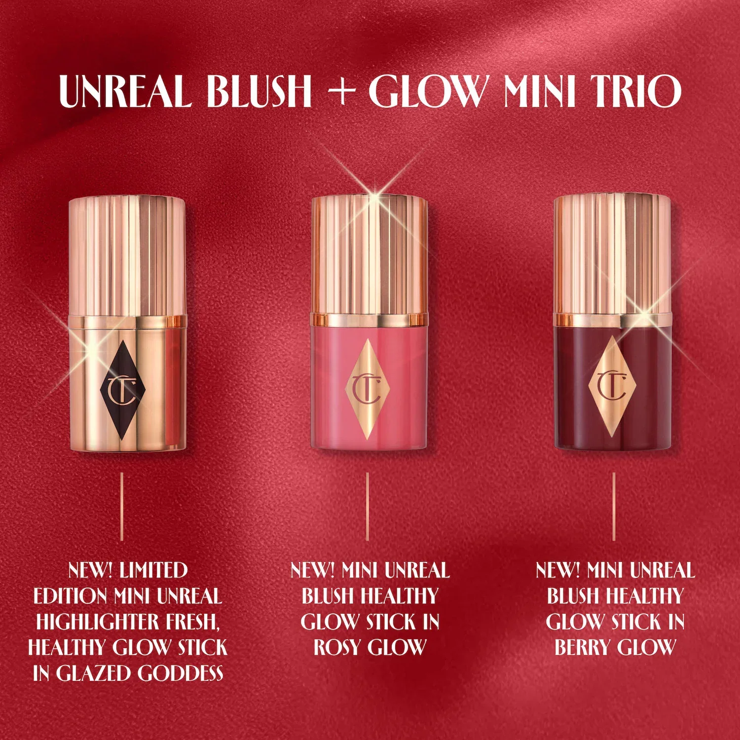 Mini Unreal Blush + Glow Trio — foto 4 de 6