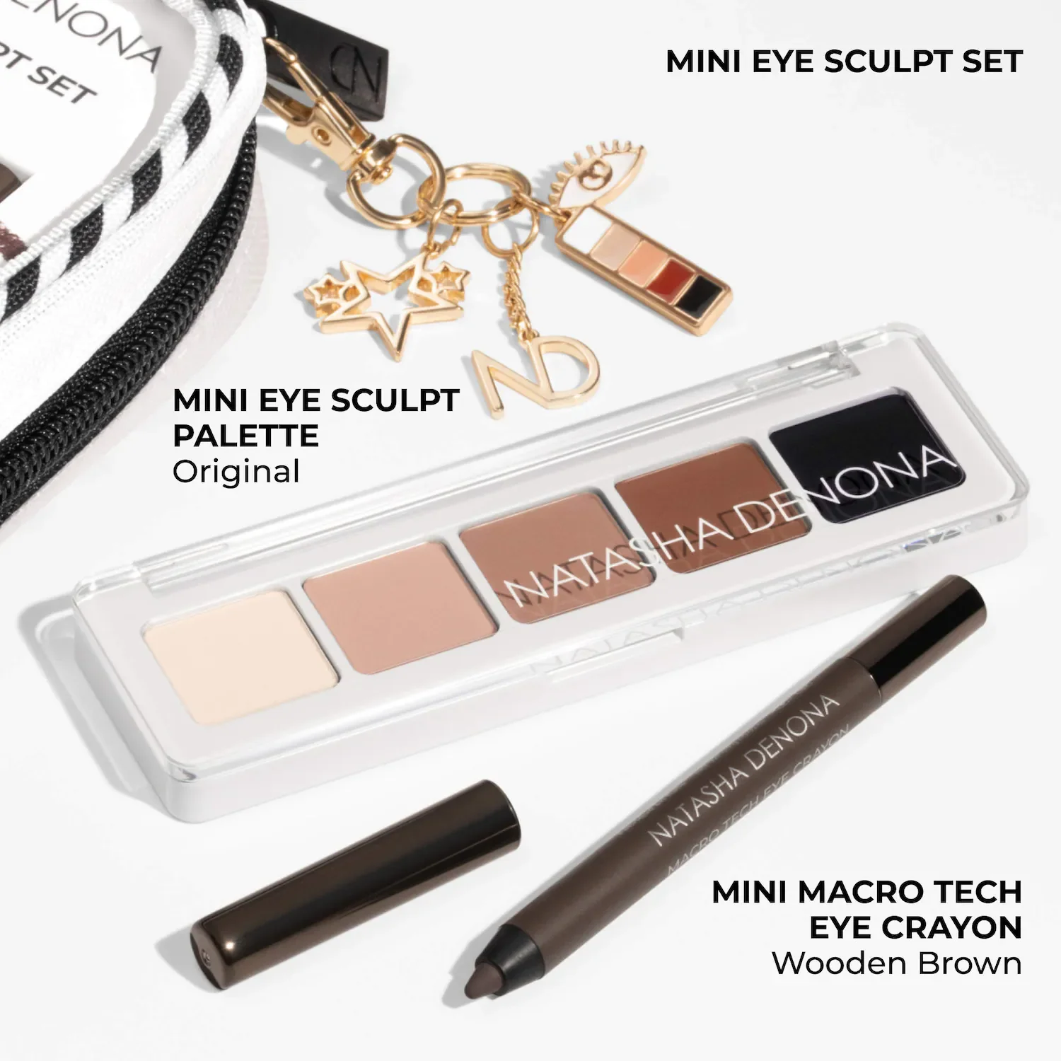 Mini Eye Sculpt Eyeshadow Palette & Eye Crayon Pencil Duo Makeup Gift Set — foto 8 de 8
