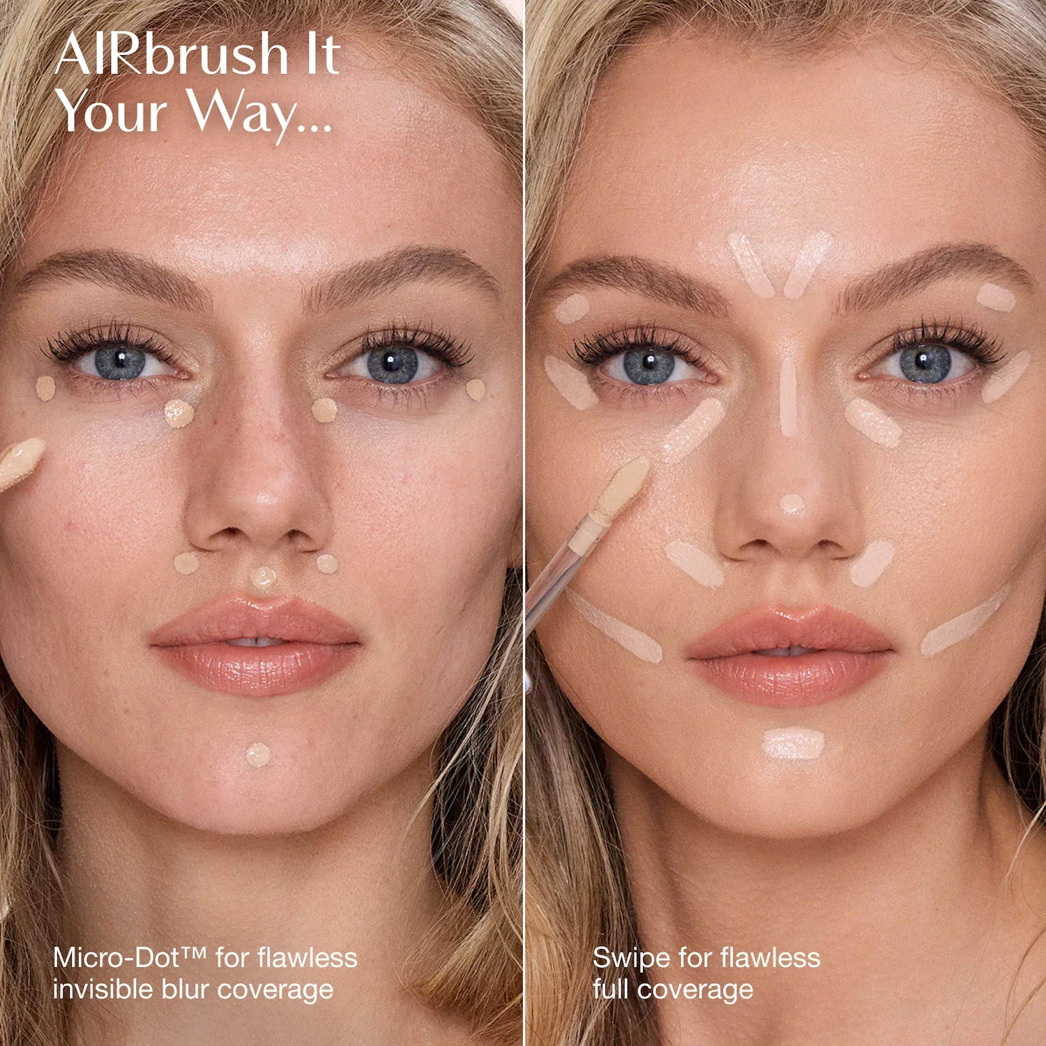 Airbrush Flawless Crease-Proof Long-Wear Blur Concealer with Hyaluronic Acid — foto 5 de 44