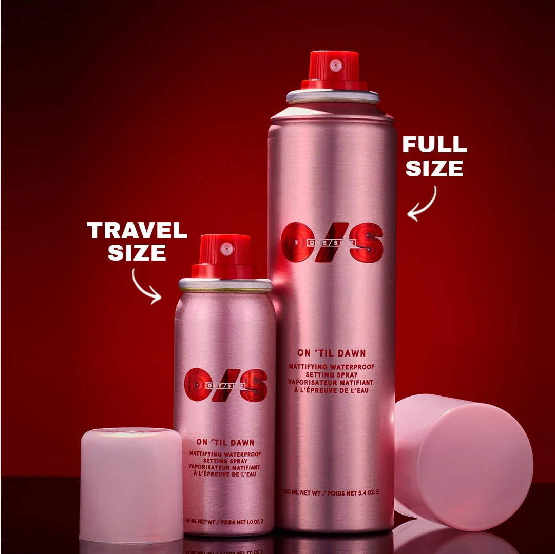 On 'Til Dawn Mattifying Waterproof Setting Spray Big & Bitty Duo — foto 10 de 10