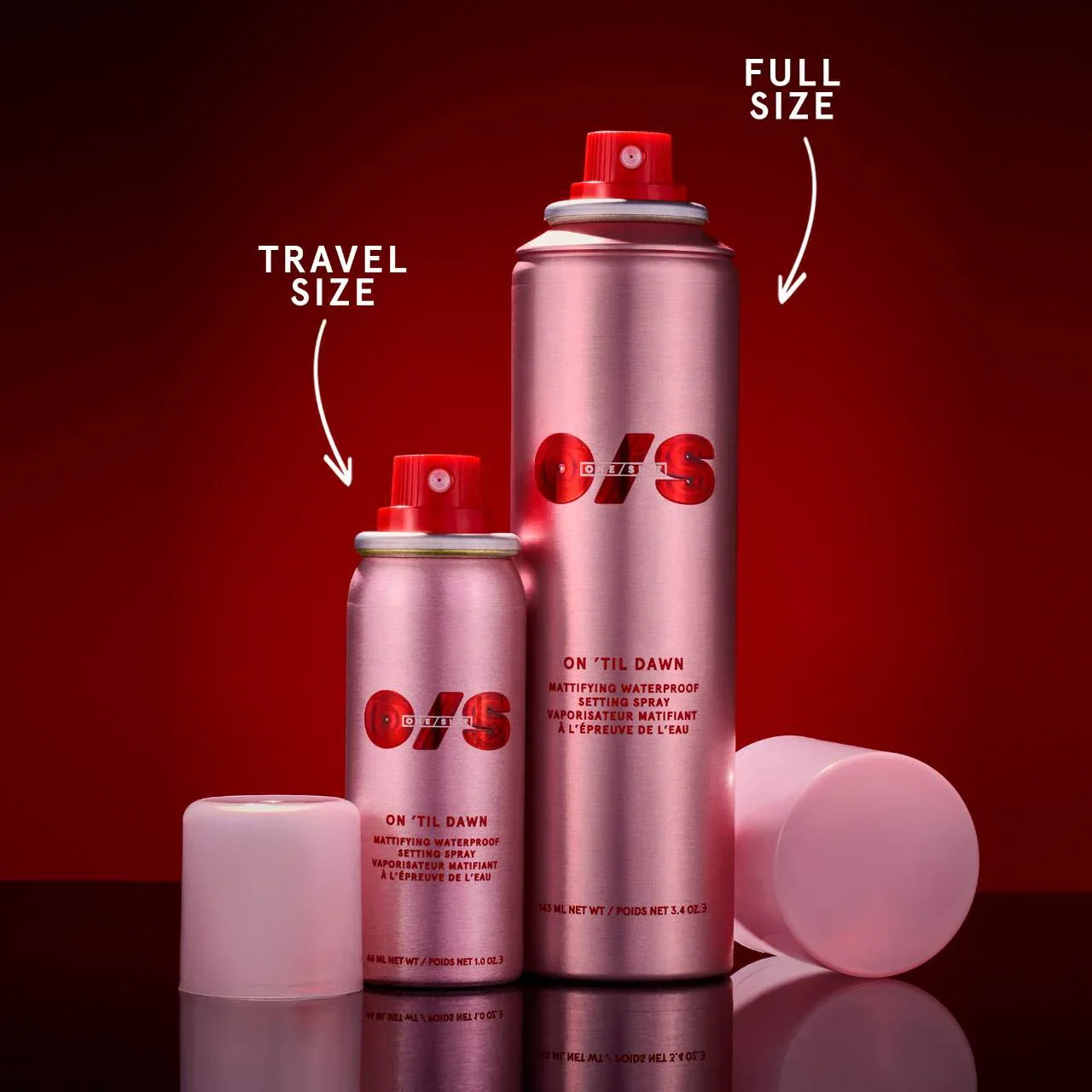 Mini On 'Til Dawn Mattifying Waterproof Setting Spray — foto 5 de 5