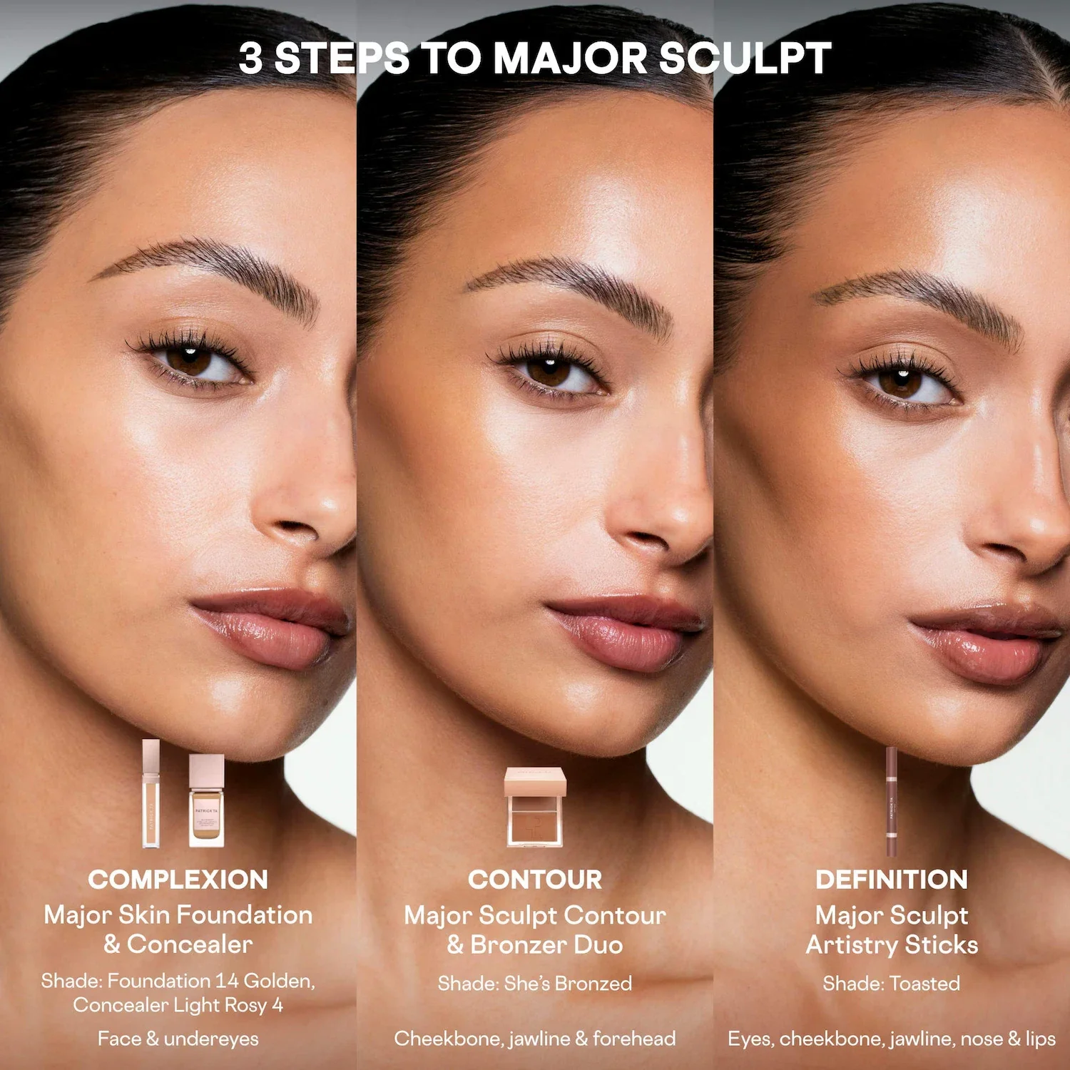 Major Sculpt Crème Contour & Powder Bronzer Duo — foto 2 de 13