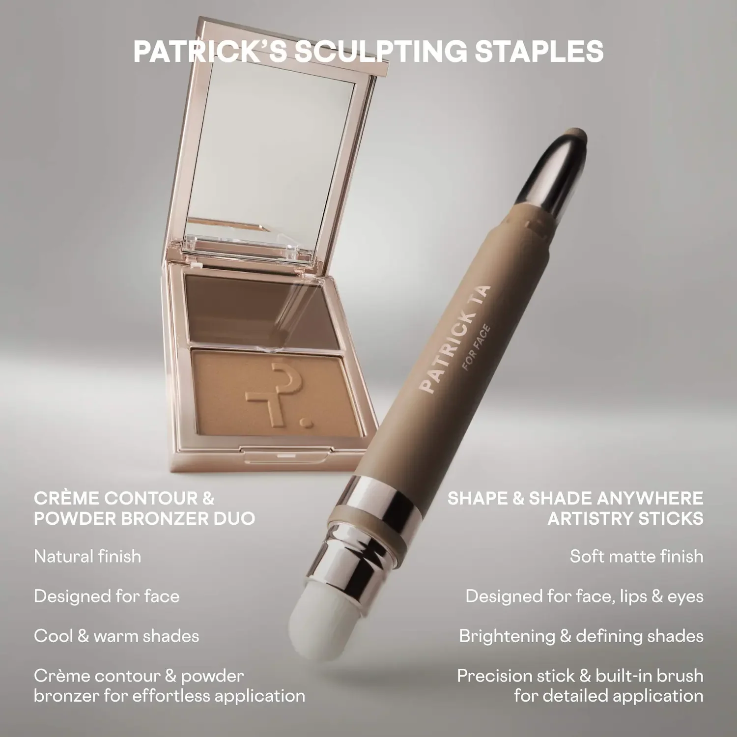 Major Sculpt Crème Contour & Powder Bronzer Duo — foto 8 de 13