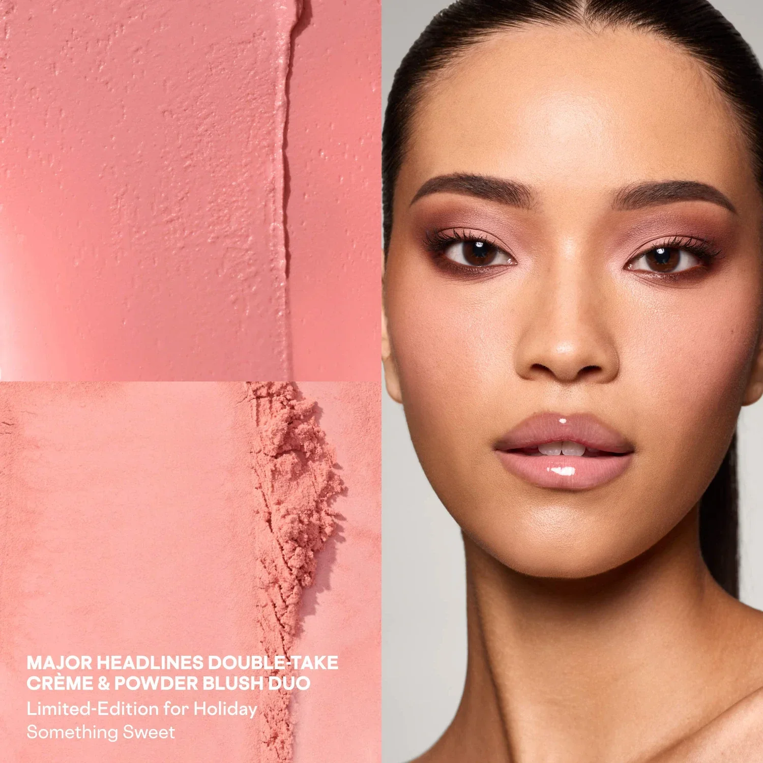 Major Headlines Double-Take Crème & Powder Blush Duo & Lip Balm Makeup Gift Set — foto 4 de 10