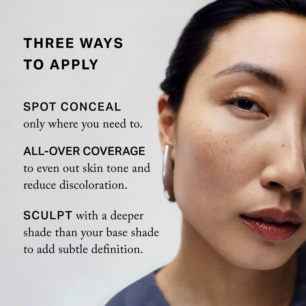 The Minimalist Perfecting Complexion Foundation and Concealer Stick — foto 7 de 40