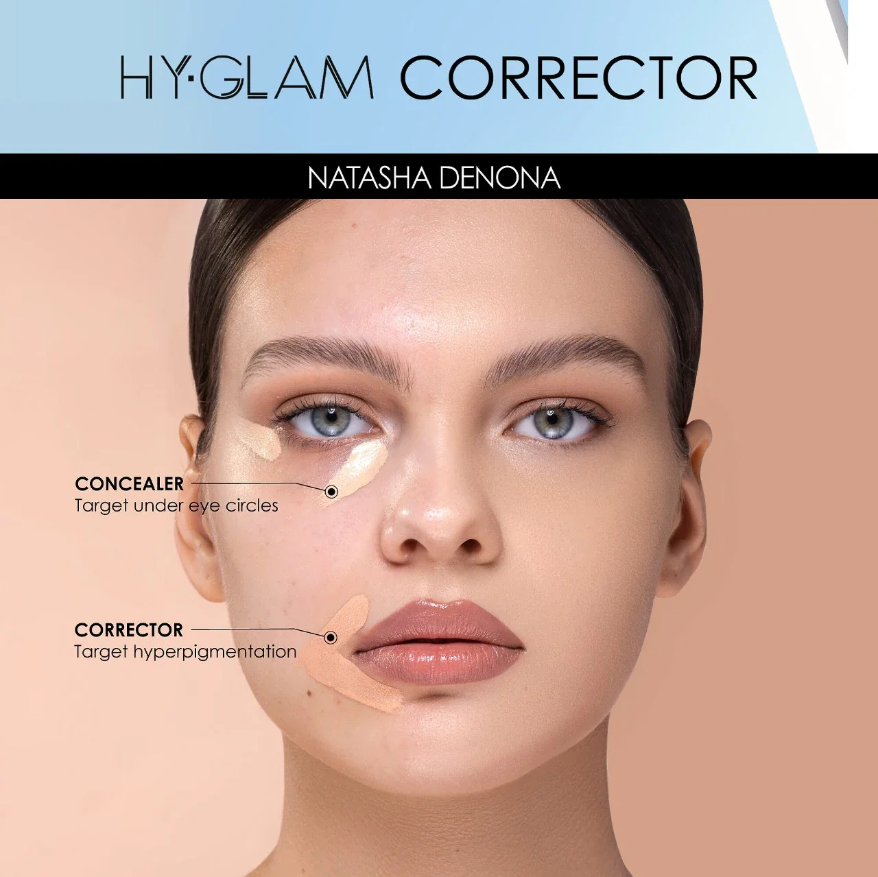 Hy-Glam Brightening & Hydrating Medium to Full Coverage Crease Proof Serum Color Corrector — foto 6 de 15