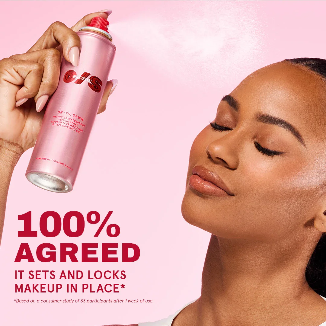 On 'Til Dawn Mattifying Waterproof Setting Spray Big & Bitty Duo — foto 6 de 10