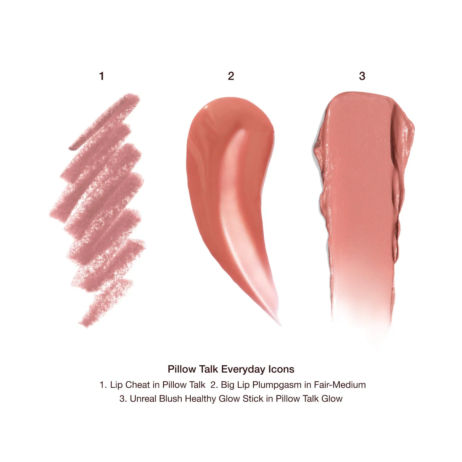 Pillow Talk Everyday Icons Lip & Cheek Makeup Gift Set — foto 7 de 9