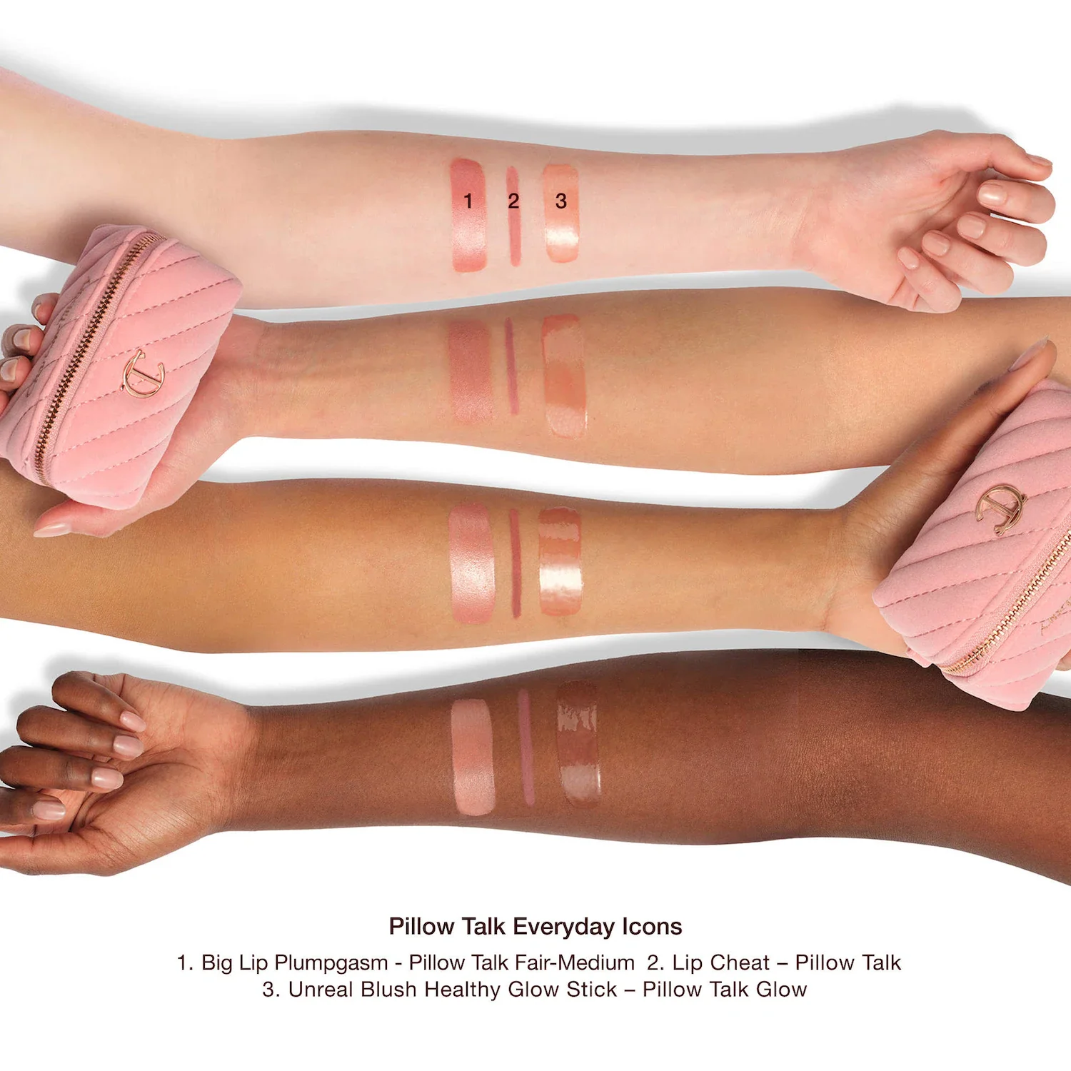 Pillow Talk Everyday Icons Lip & Cheek Makeup Gift Set — foto 6 de 9