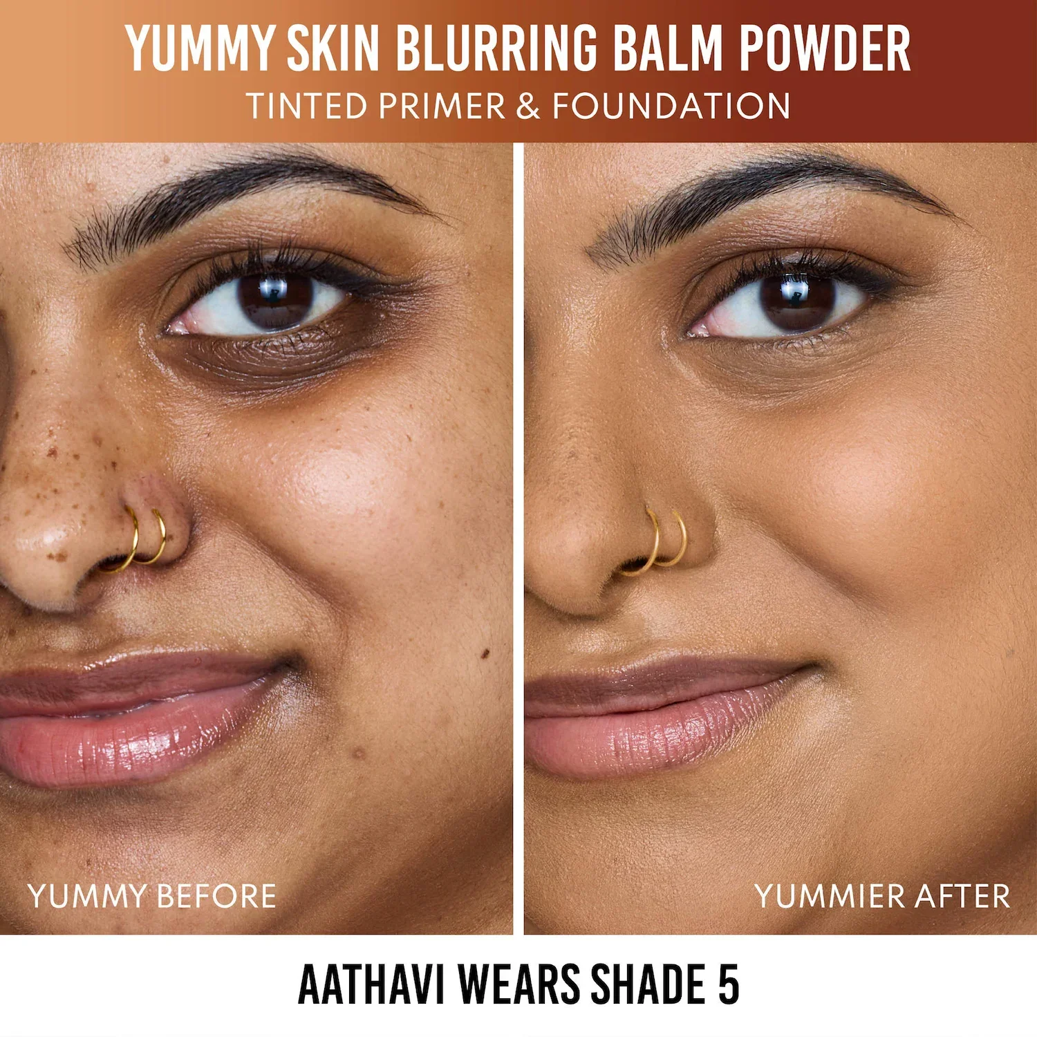 Yummy Skin Blurring Balm Powder - Tinted Primer & Foundation — foto 4 de 27