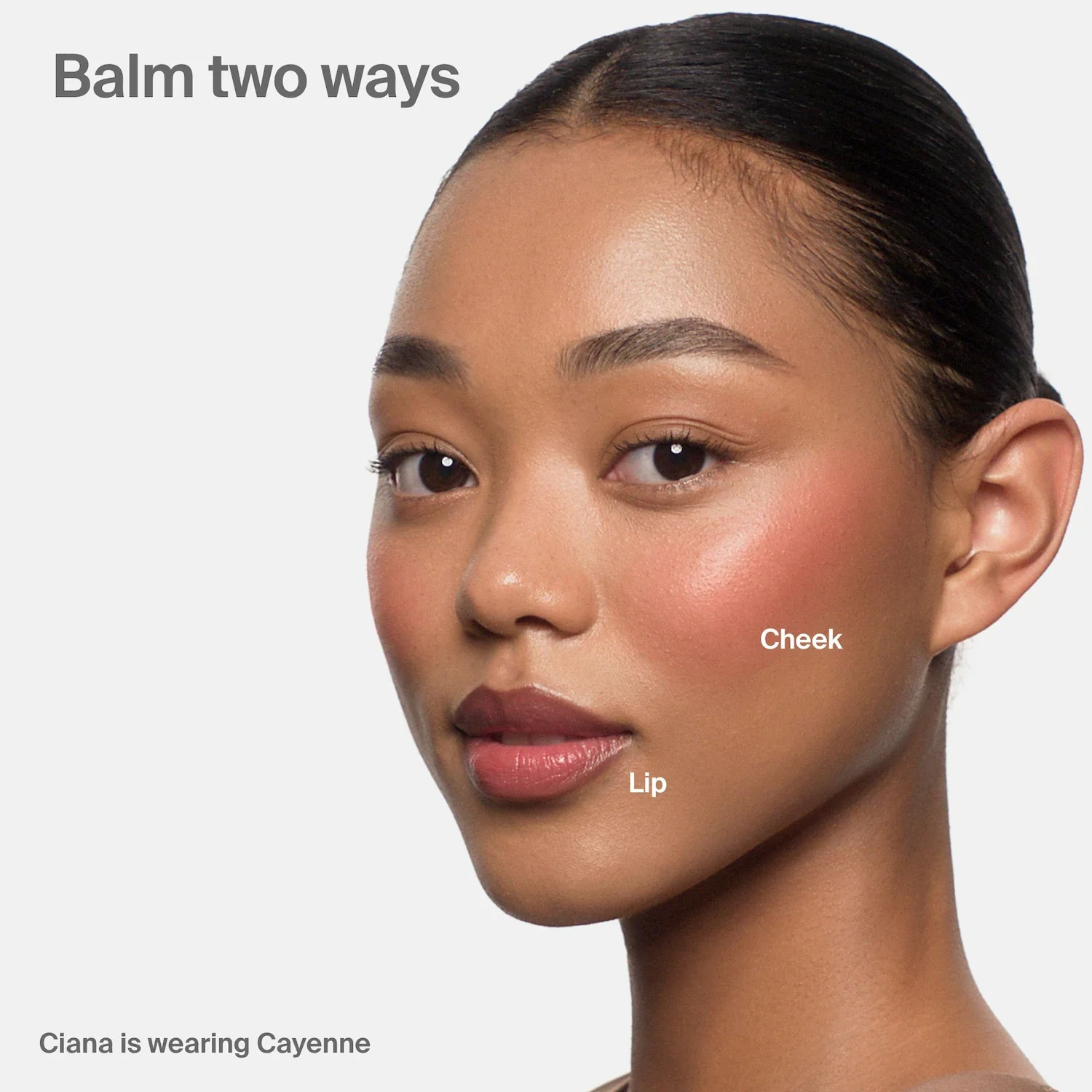 Color Fuse Longwear Hydrating Glassy Lip + Cheek Blush Balm Stick — foto 7 de 20