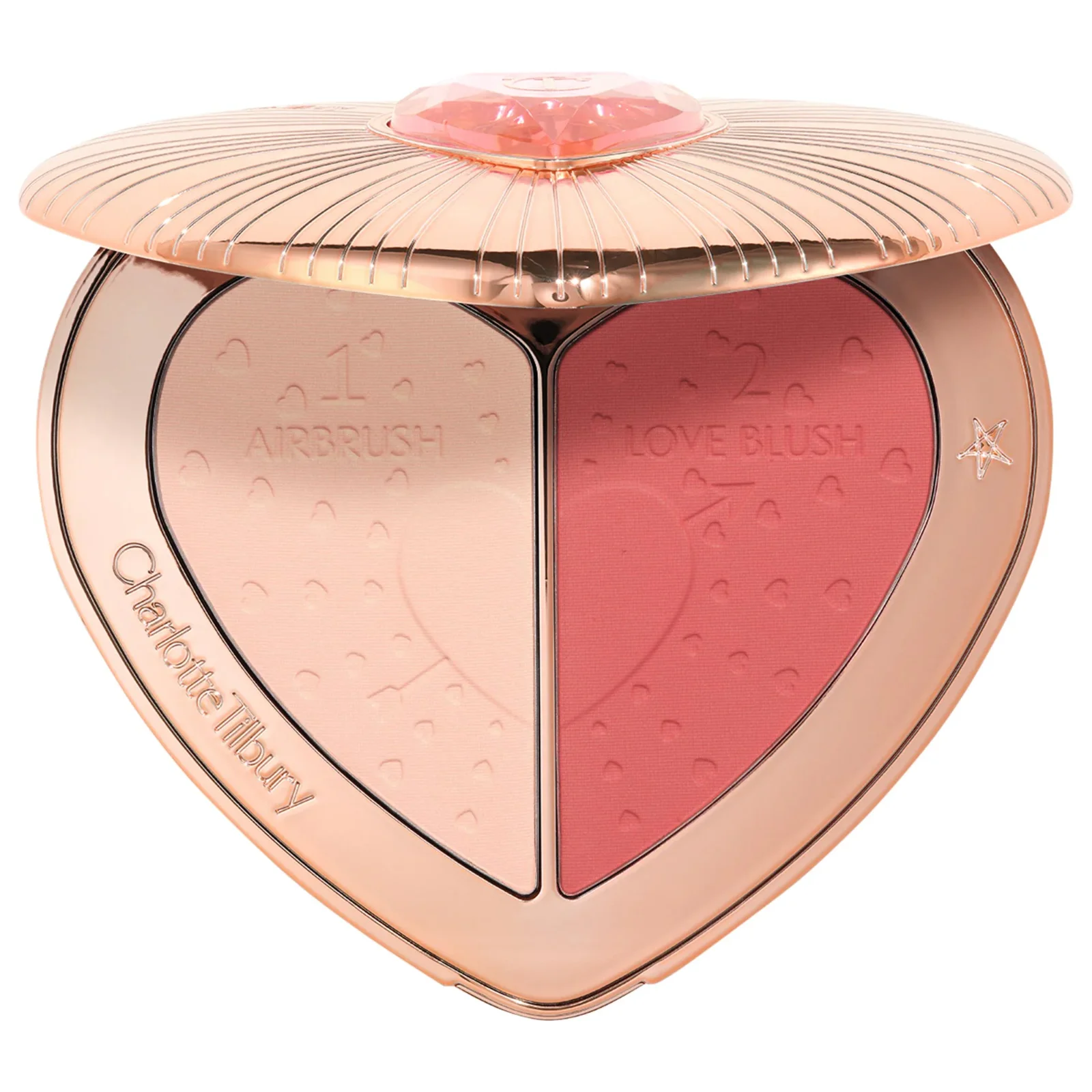Pillow Talk Beauty Soulmates Airbrush Flawless Finish Brightening and Blush Powder Palette — foto 11 de 11