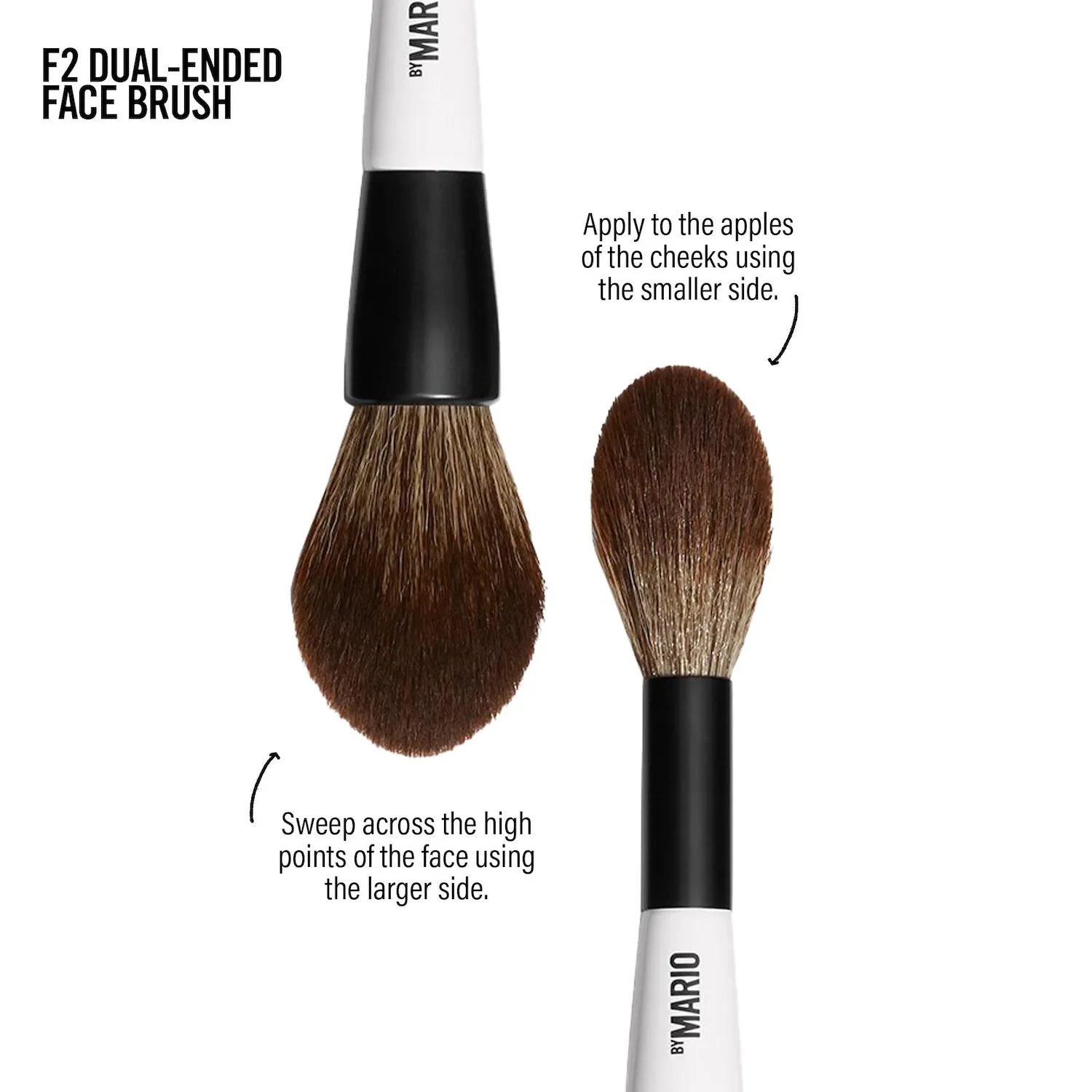 F2 Dual-Ended Powder Brush — foto 2 de 3