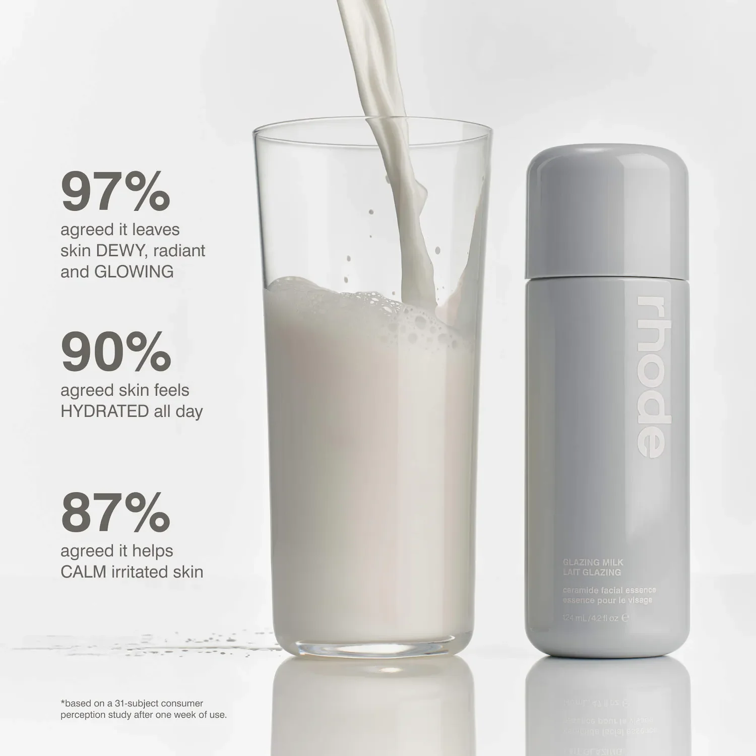 Glazing Milk Hydrating Ceramide Facial Essence — foto 5 de 12