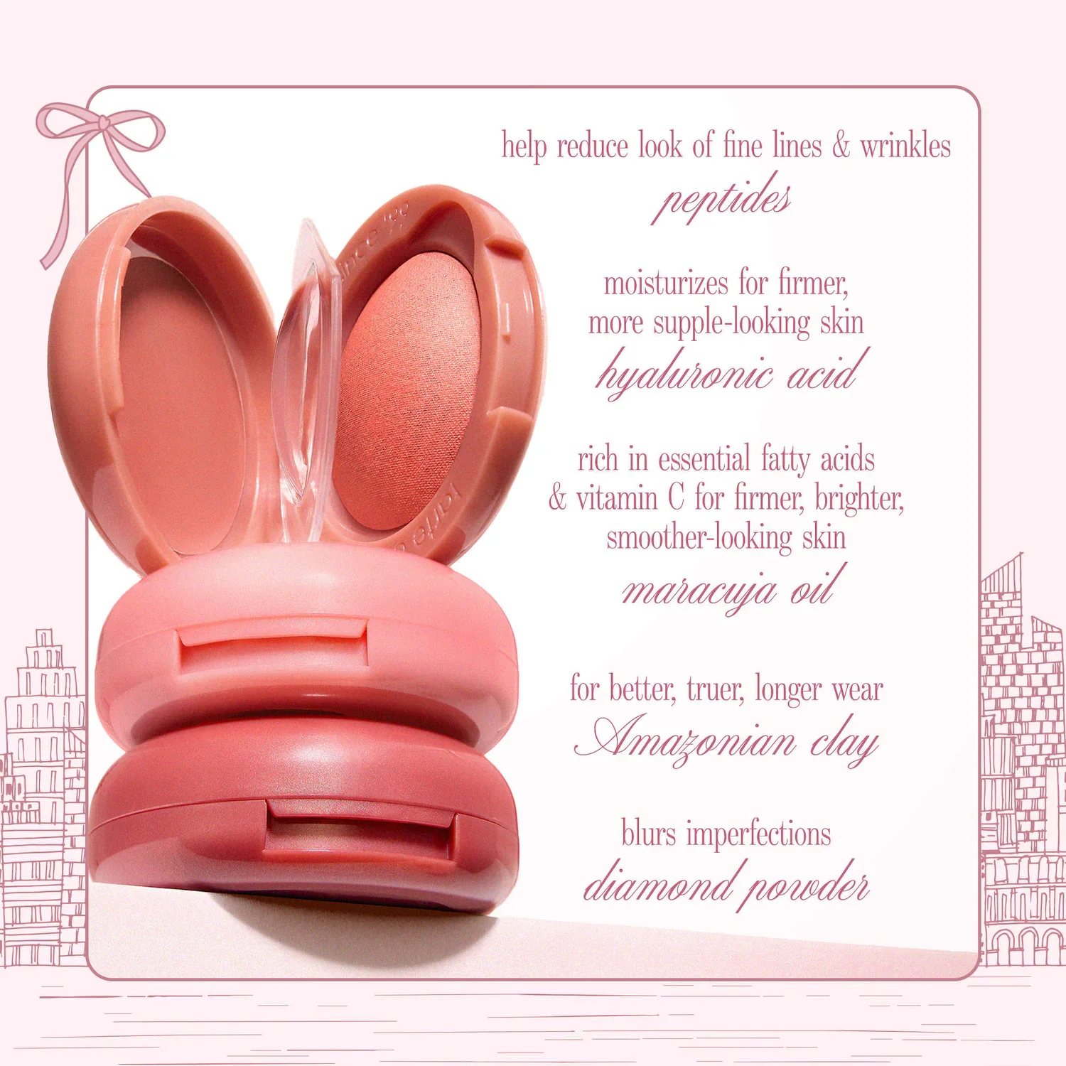 xoxo blush & glow macaron set — foto 4 de 9