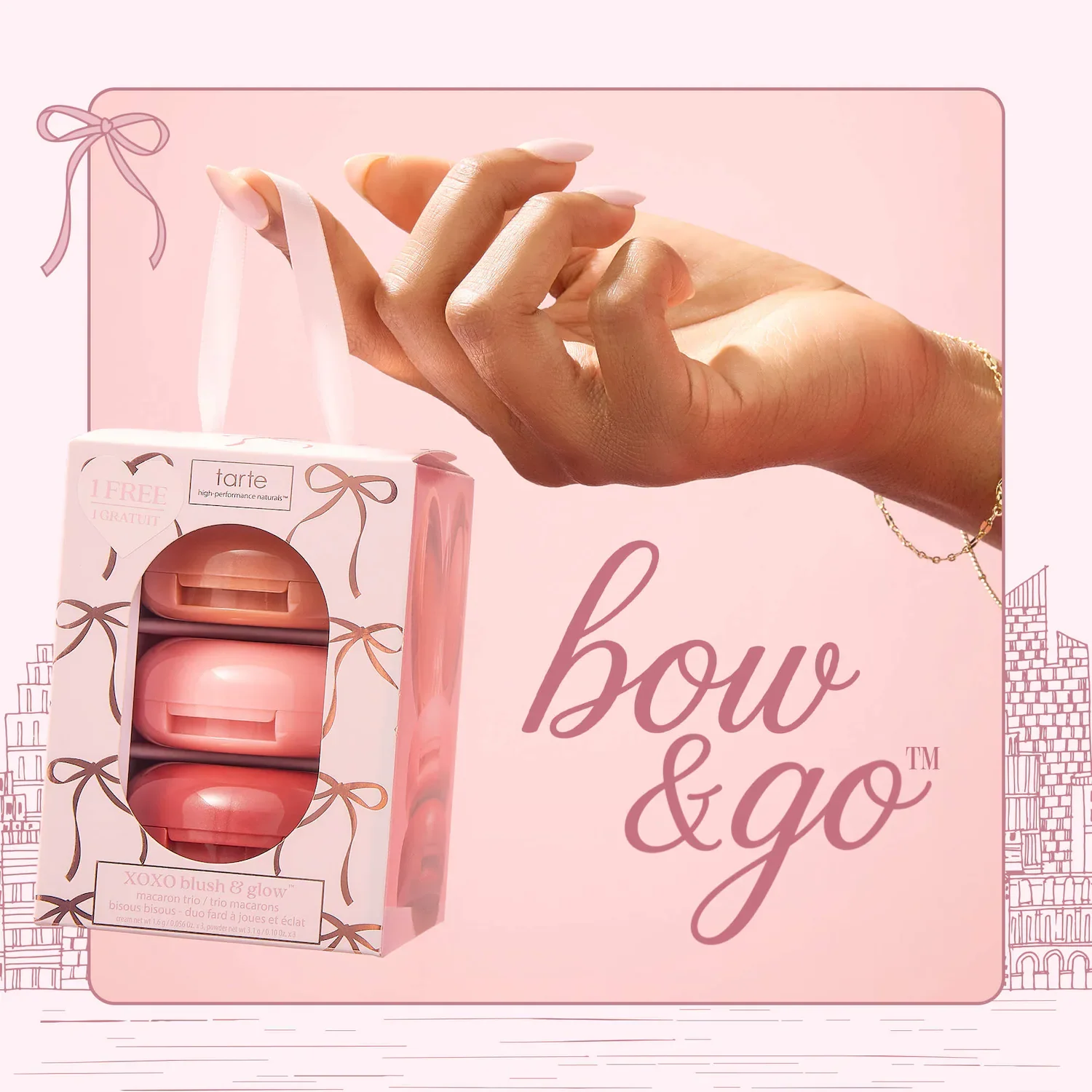 xoxo blush & glow macaron set — foto 6 de 9