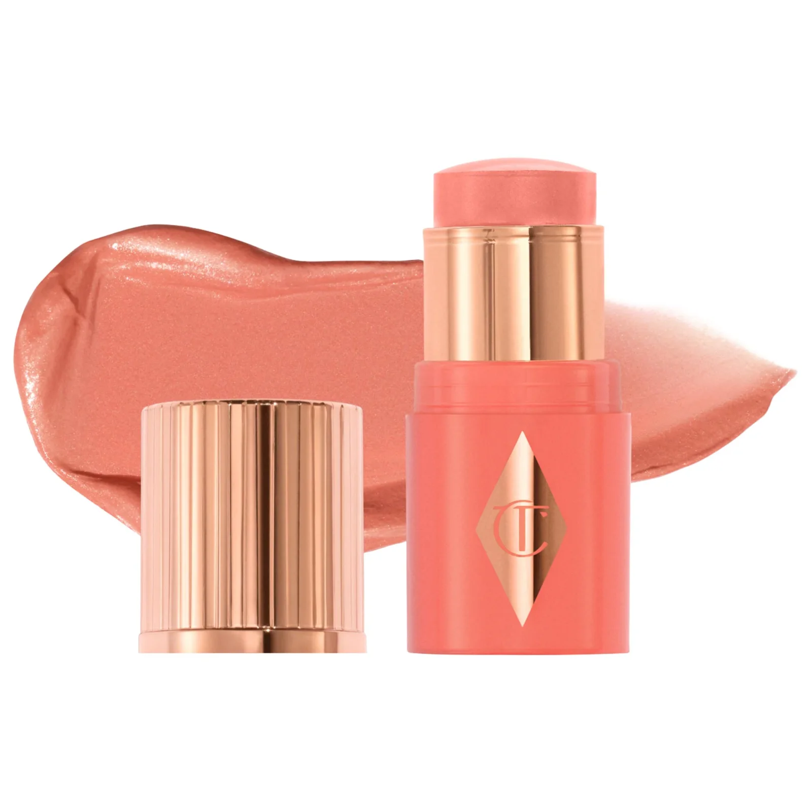 Mini Unreal Lip + Cheek Glow Blush Stick with Hyaluronic Acid — foto 13 de 14