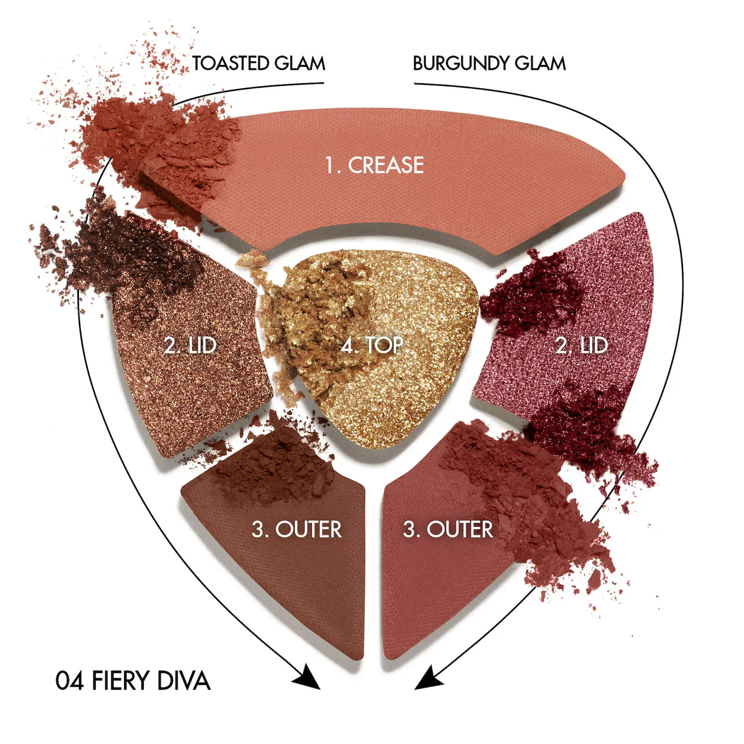 Ever Icon Eye Palette Longwear Multi-Finish Eyeshadow Palette — foto 4 de 10
