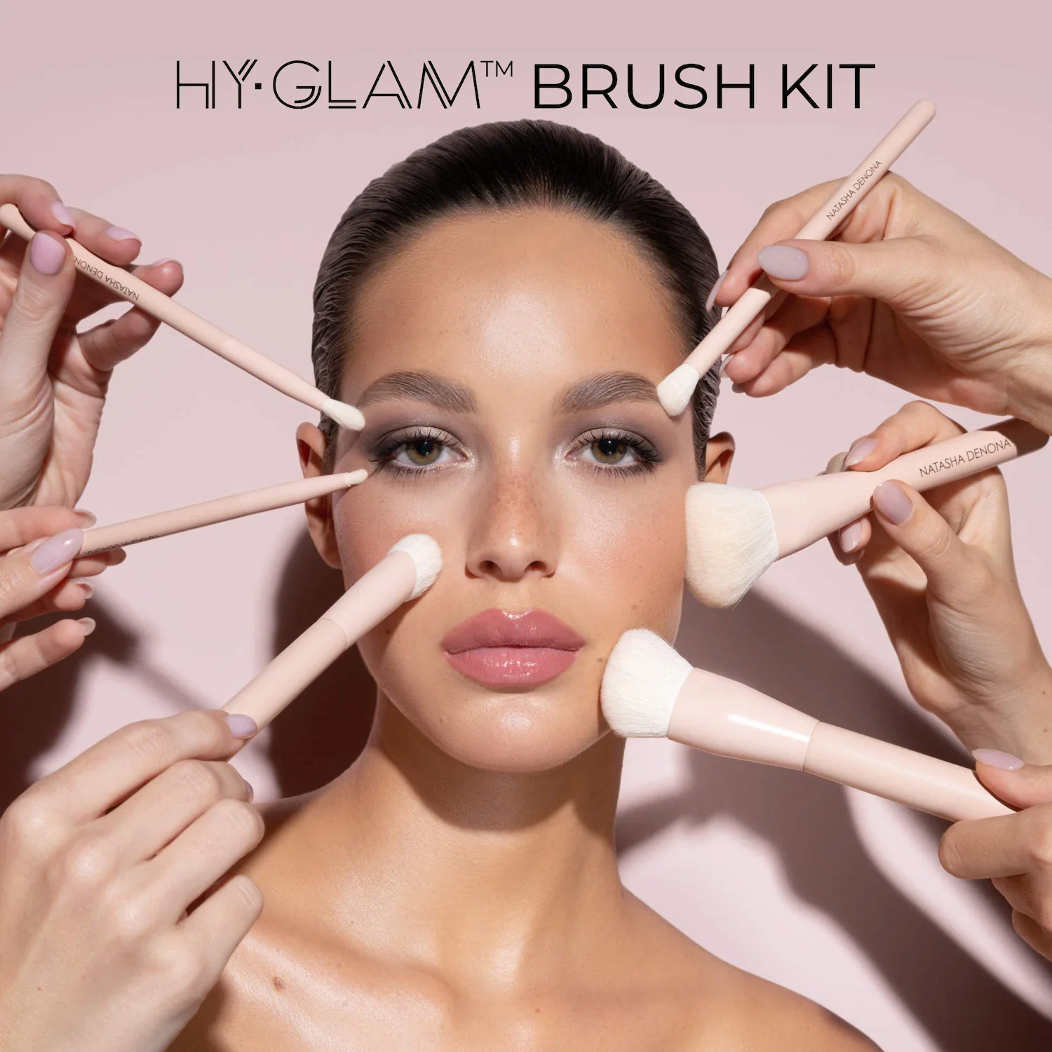HY-GLAM™ Cosmetic Brush Kit — foto 2 de 10