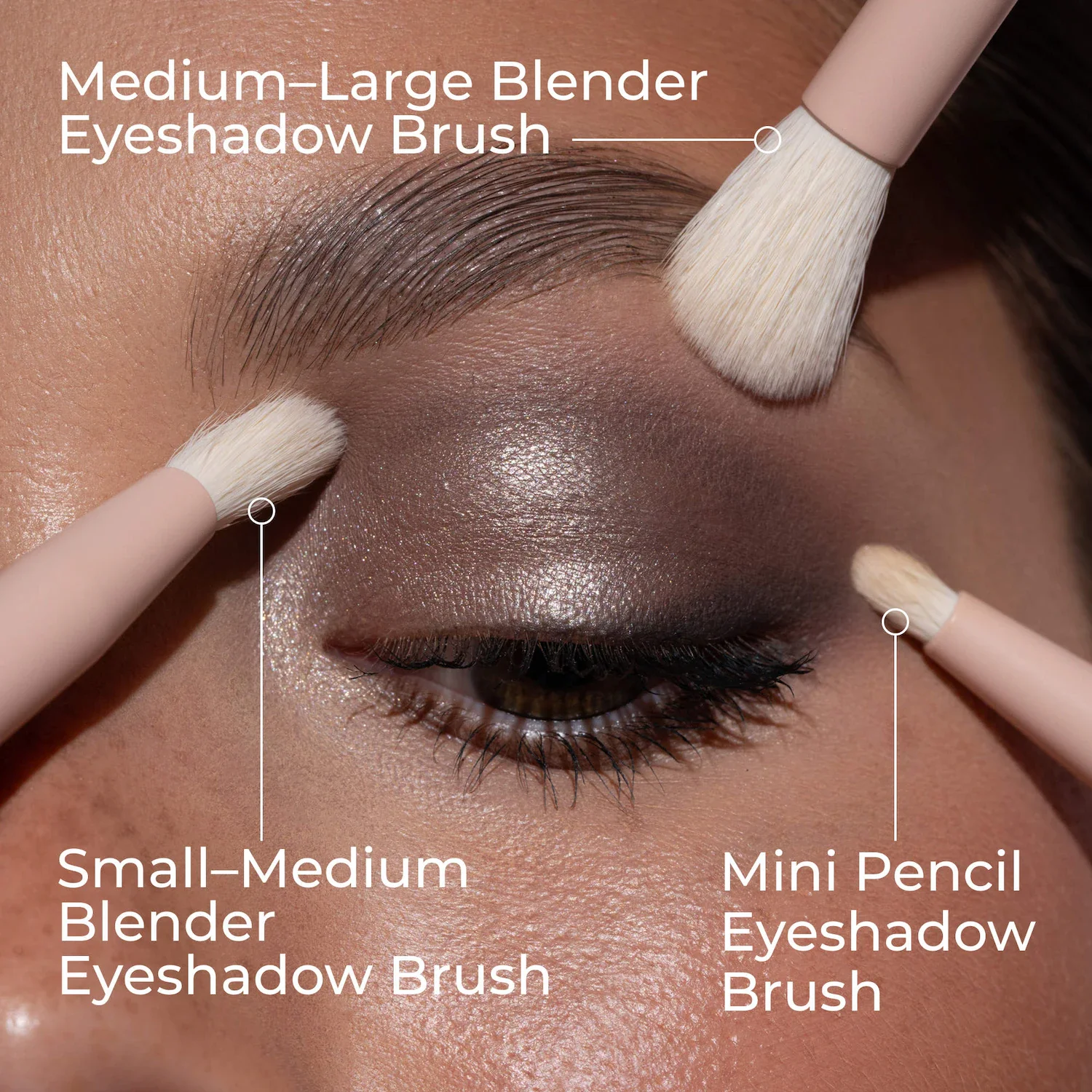 HY-GLAM™ Cosmetic Brush Kit — foto 9 de 10