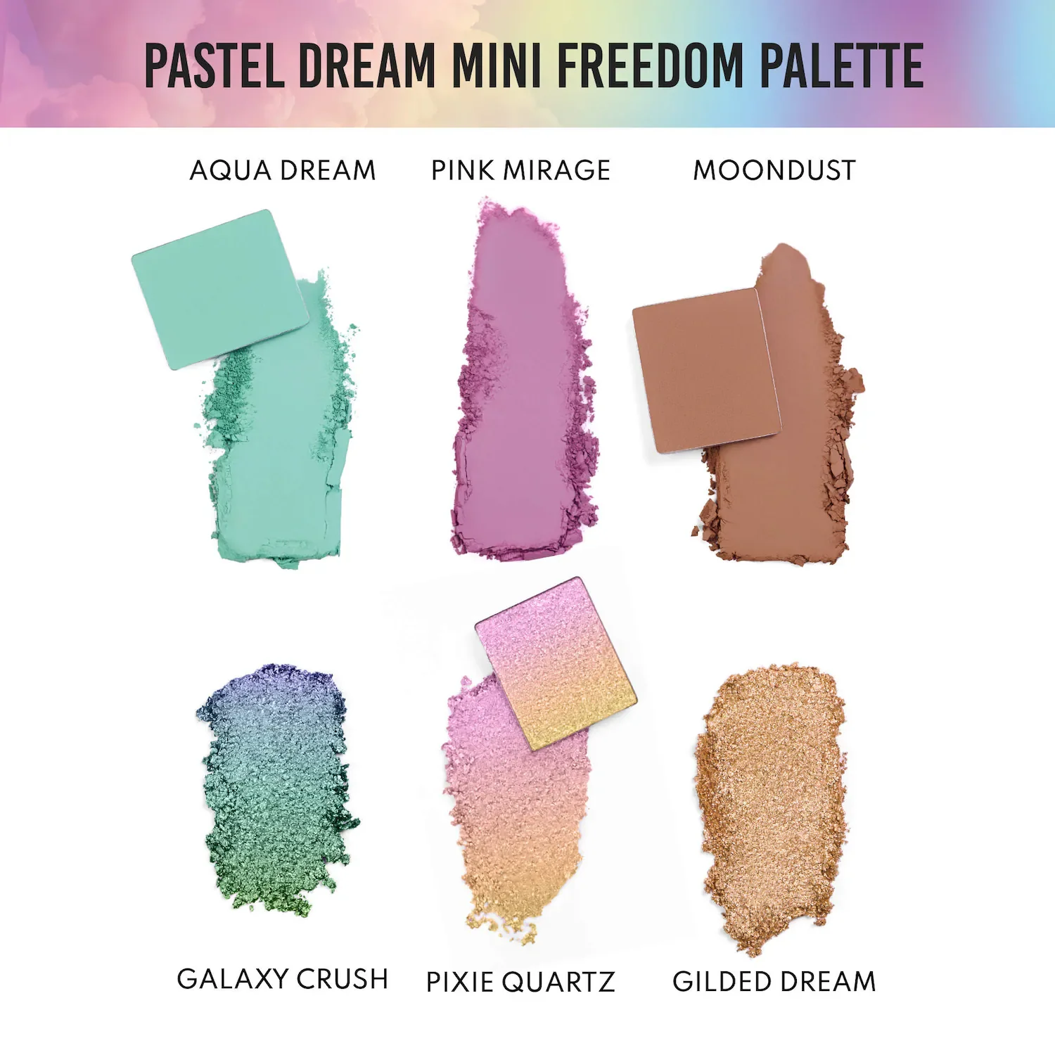 Mini Pastel Dream Freedom Palette — foto 3 de 10