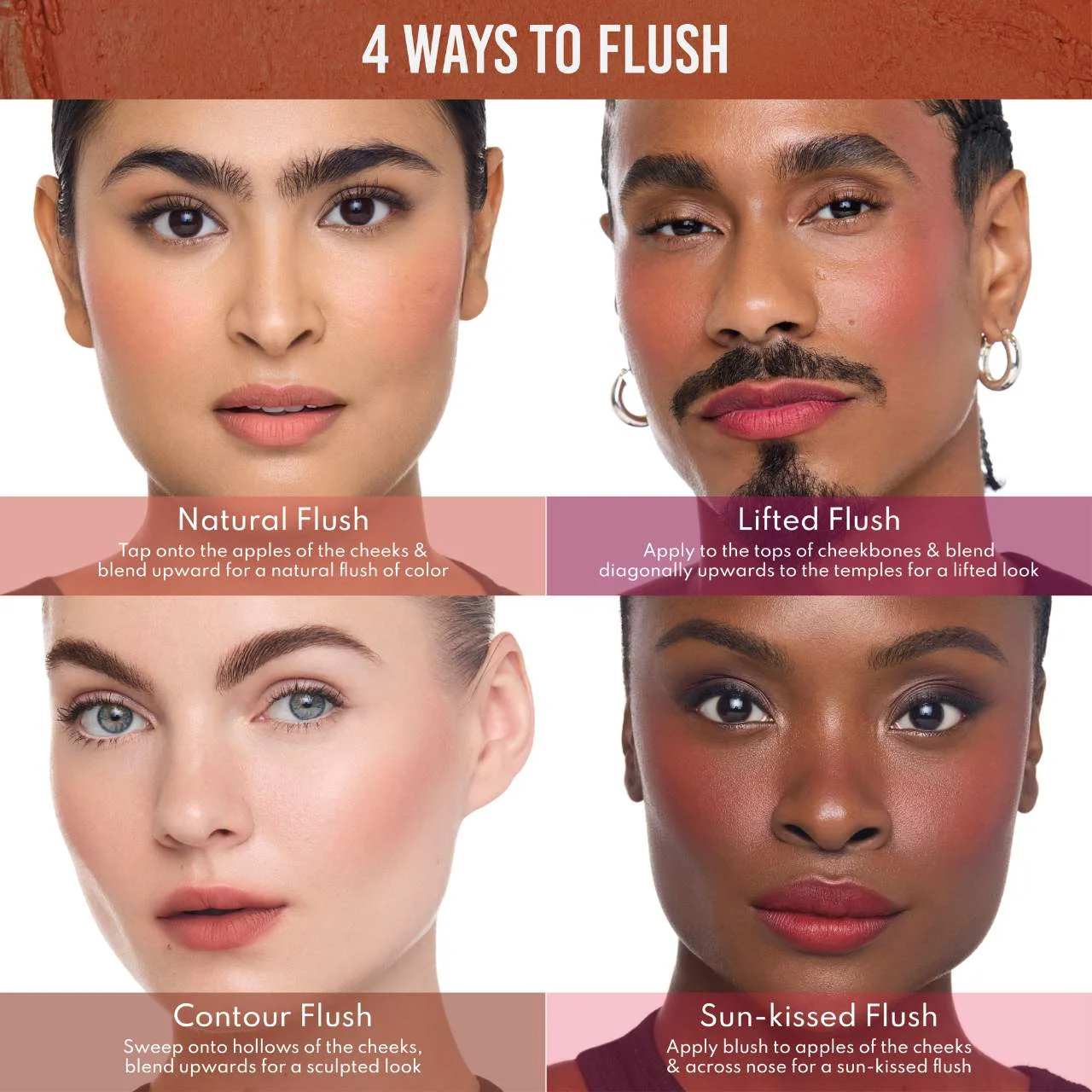 Yummy Skin Blurring Balm Powder Flushed - Matte Color for Cheek & Lip — foto 8 de 20