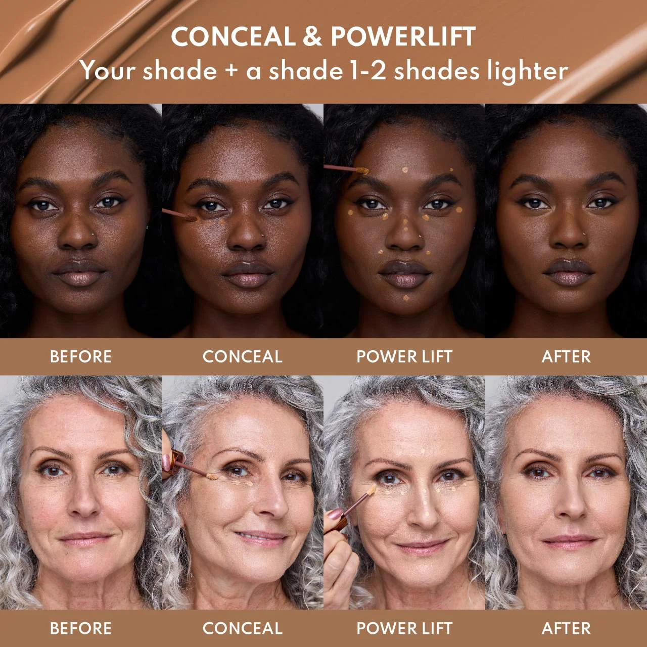 Yummy Skin Lift & Flex Hydrating Concealer With Hyaluronic Acid & Caffeine — foto 10 de 30