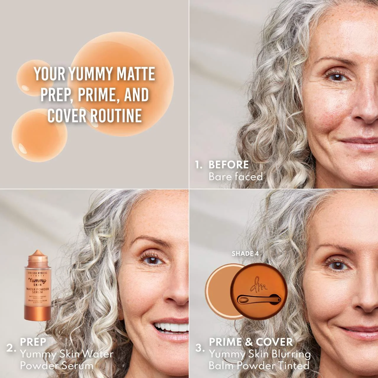 Yummy Skin Mattifying Water Powder Serum with Niacinamide and Hyaluronic Acid — foto 4 de 10