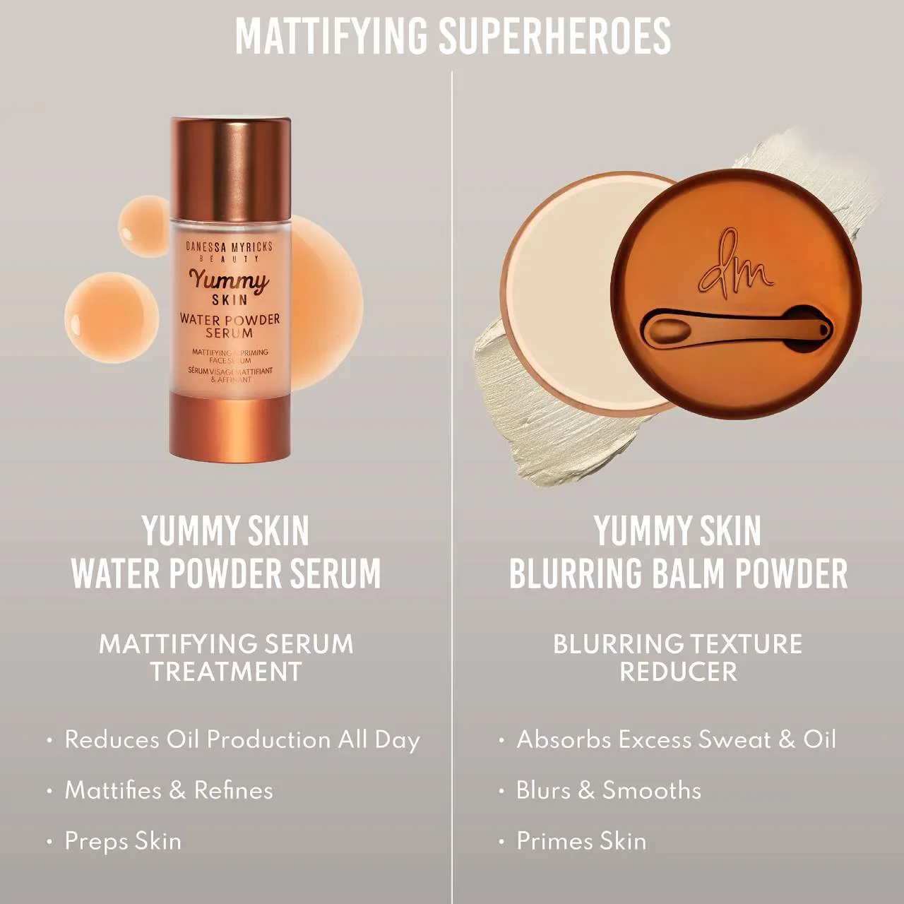 Yummy Skin Mattifying Water Powder Serum with Niacinamide and Hyaluronic Acid — foto 9 de 10