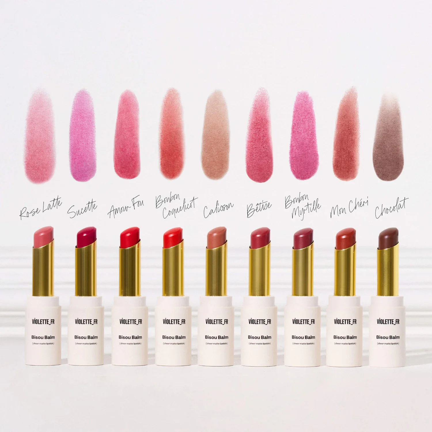 BISOU BALM Sheer Matte Lipstick — foto 10 de 19