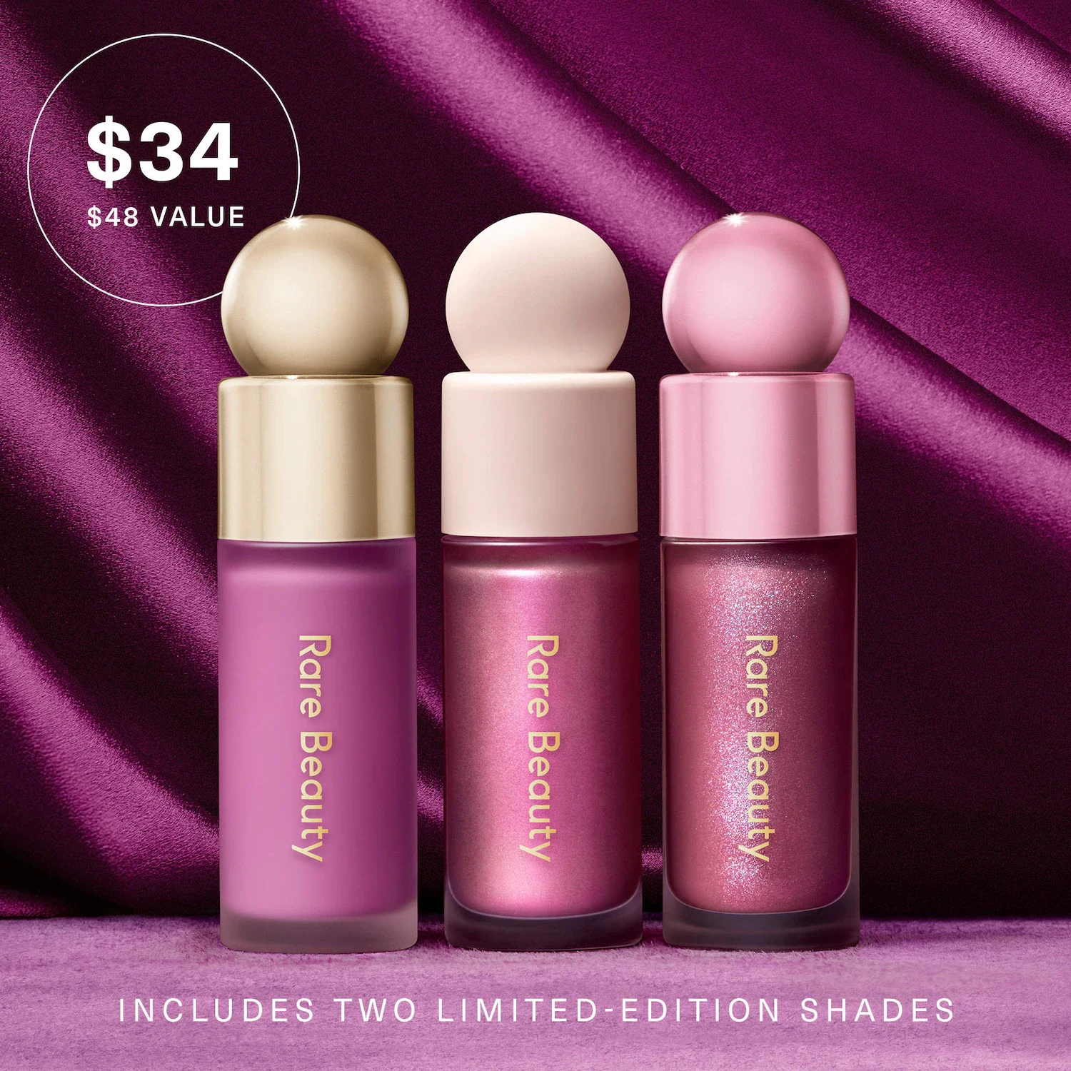 Violet Faves Mini Cheek and Lip Trio Makeup Gift Set — foto 3 de 10