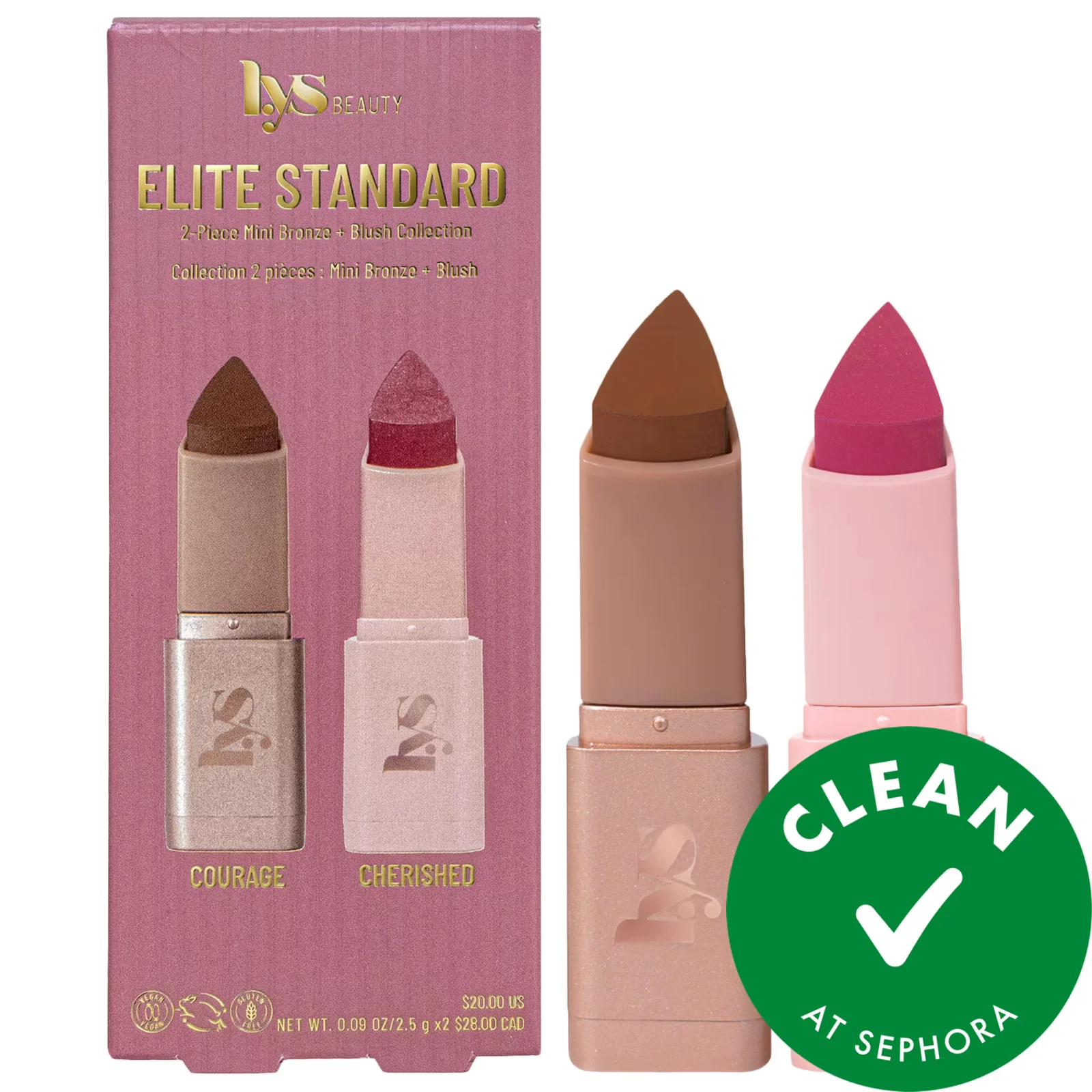 Mini Elite Standard 2-piece Bronze + Blush Collection — foto 8 de 9
