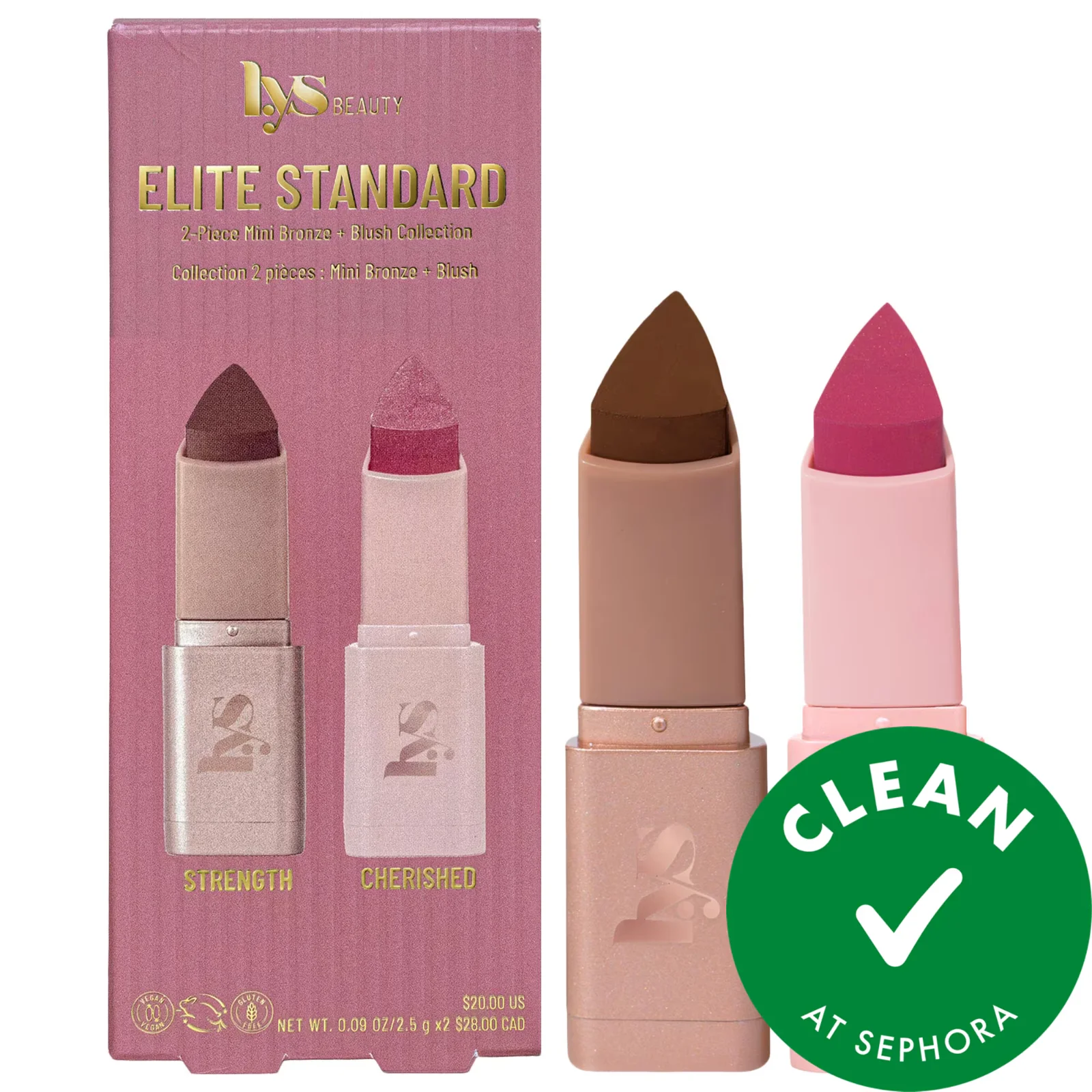 Mini Elite Standard 2-piece Bronze + Blush Collection — foto 9 de 9
