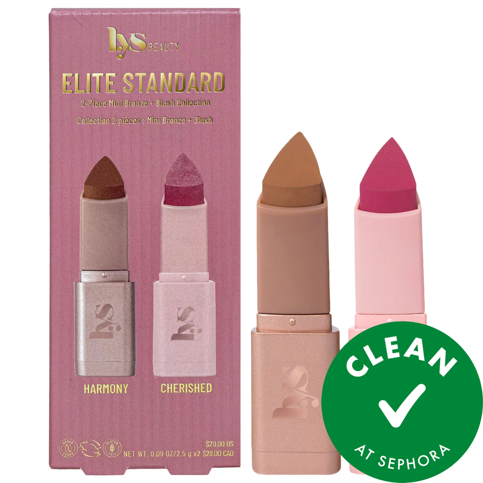 Mini Elite Standard 2-piece Bronze + Blush Collection — foto 7 de 9