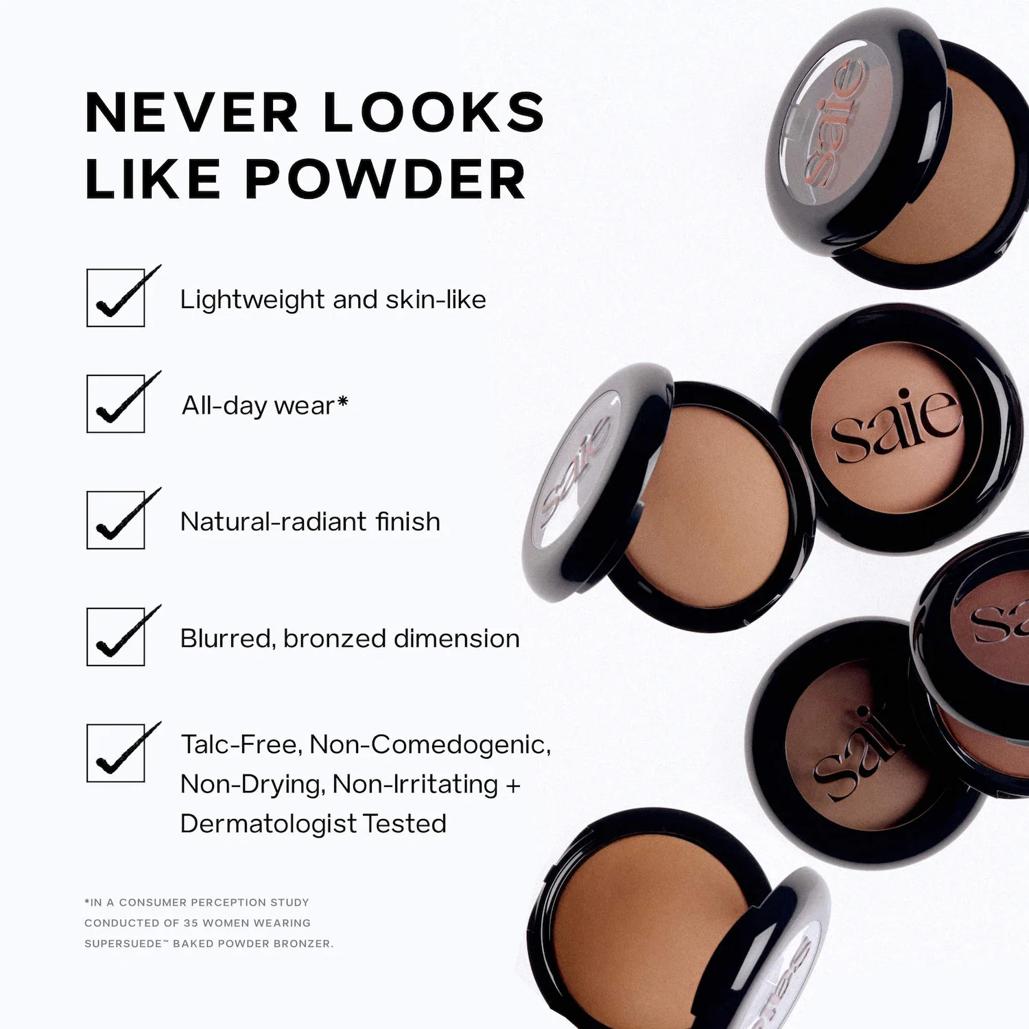 SuperSuede™ Radiant Talc-Free Baked Powder Bronzer — foto 6 de 15