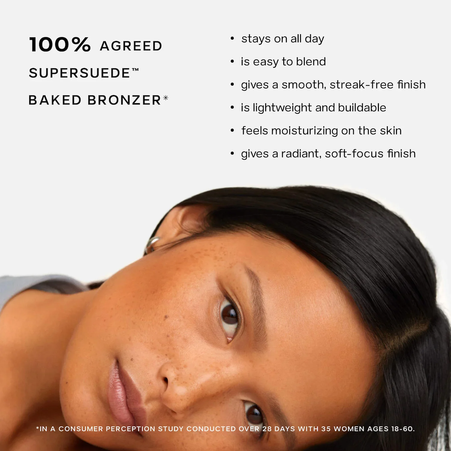 SuperSuede™ Radiant Talc-Free Baked Powder Bronzer — foto 7 de 15