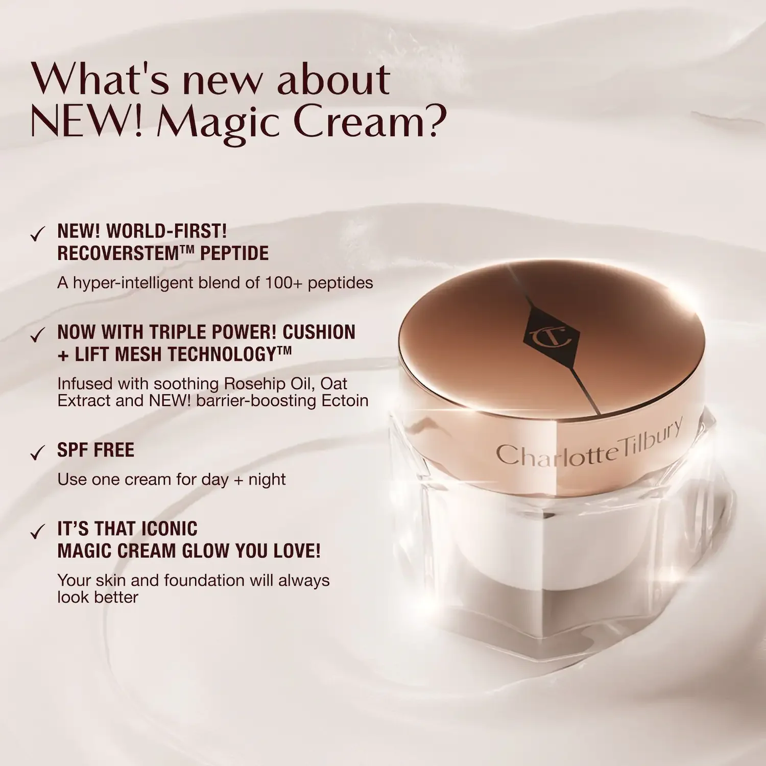Magic Cream Anti-Aging Moisturizer with Hyaluronic Acid — foto 5 de 11