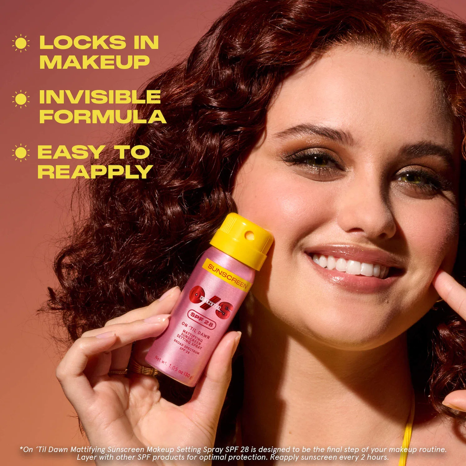 Mini On 'Til Dawn Makeup Setting Spray with SPF 28 — foto 4 de 10