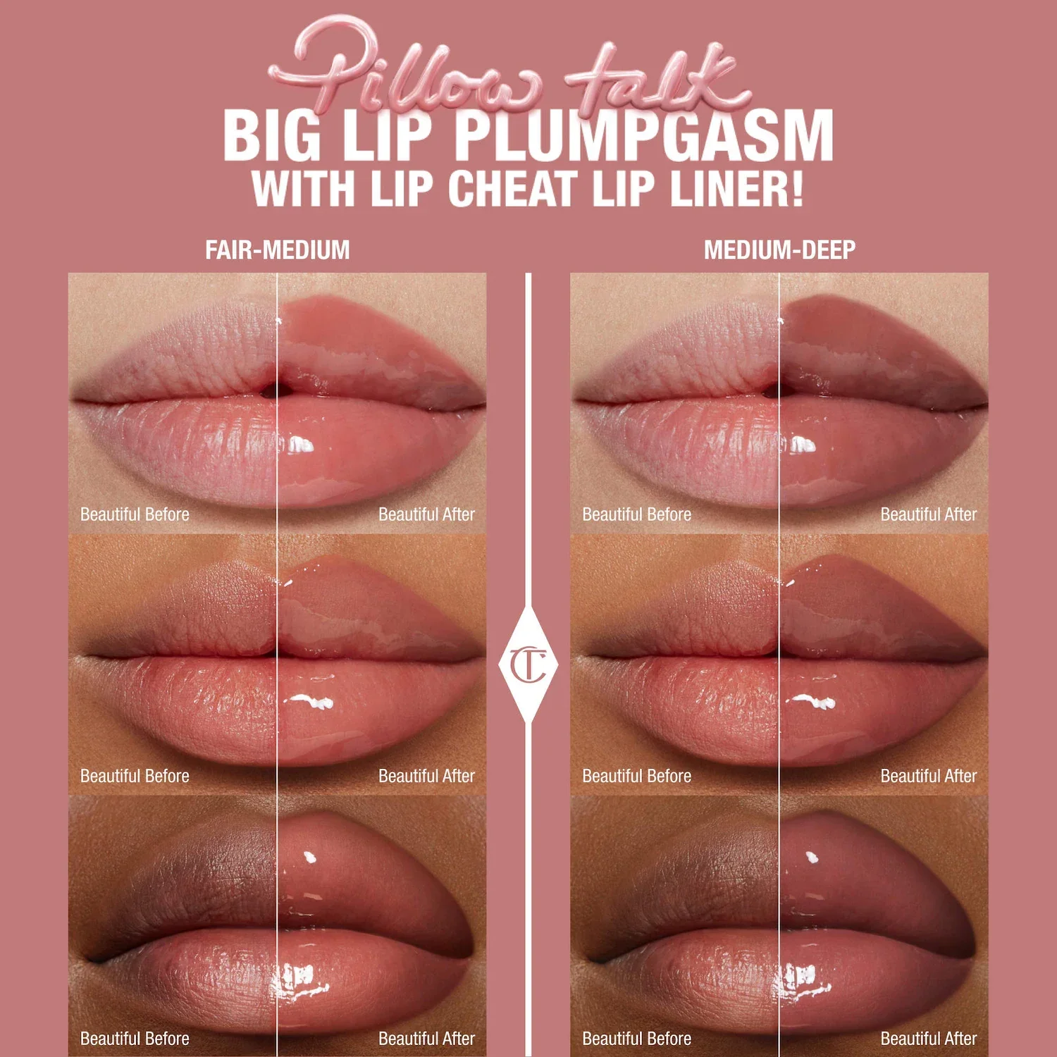 Mini Pillow Talk Plumpgasm Lip Liner and Lip Gloss Set — foto 6 de 8