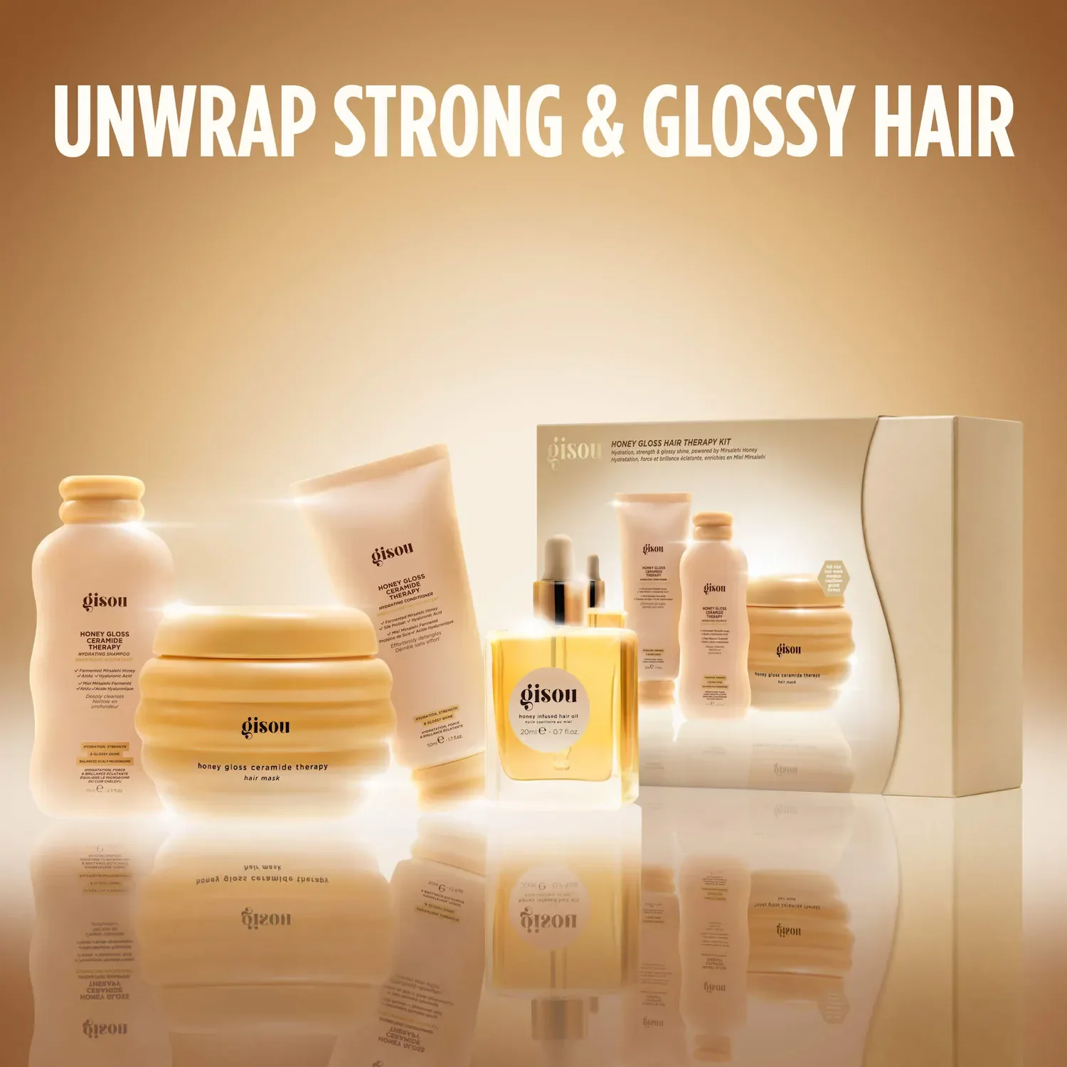 Honey Gloss Hair Therapy Set — foto 3 de 7