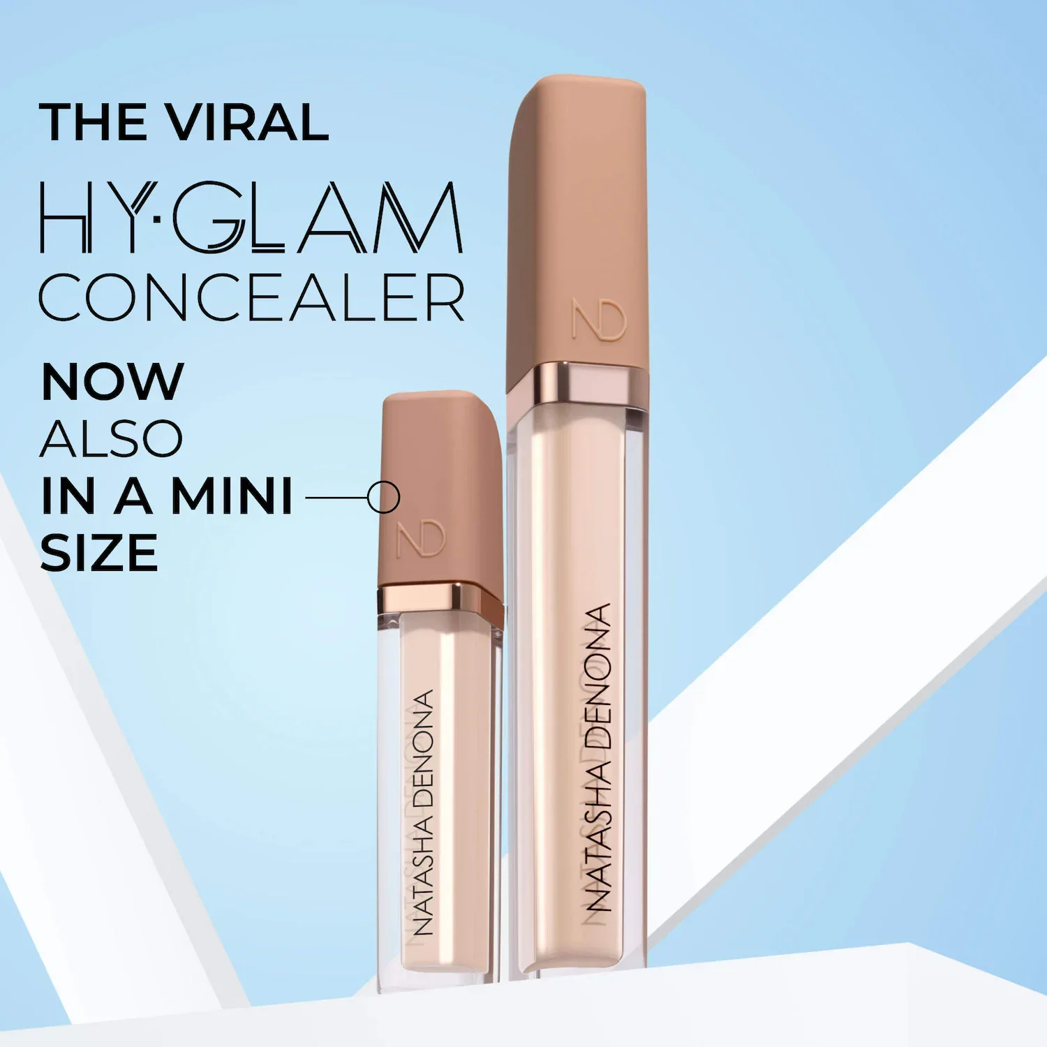 Mini Hy-Glam Brightening & Hydrating Medium to Full Coverage Crease Proof Serum Concealer — foto 9 de 30
